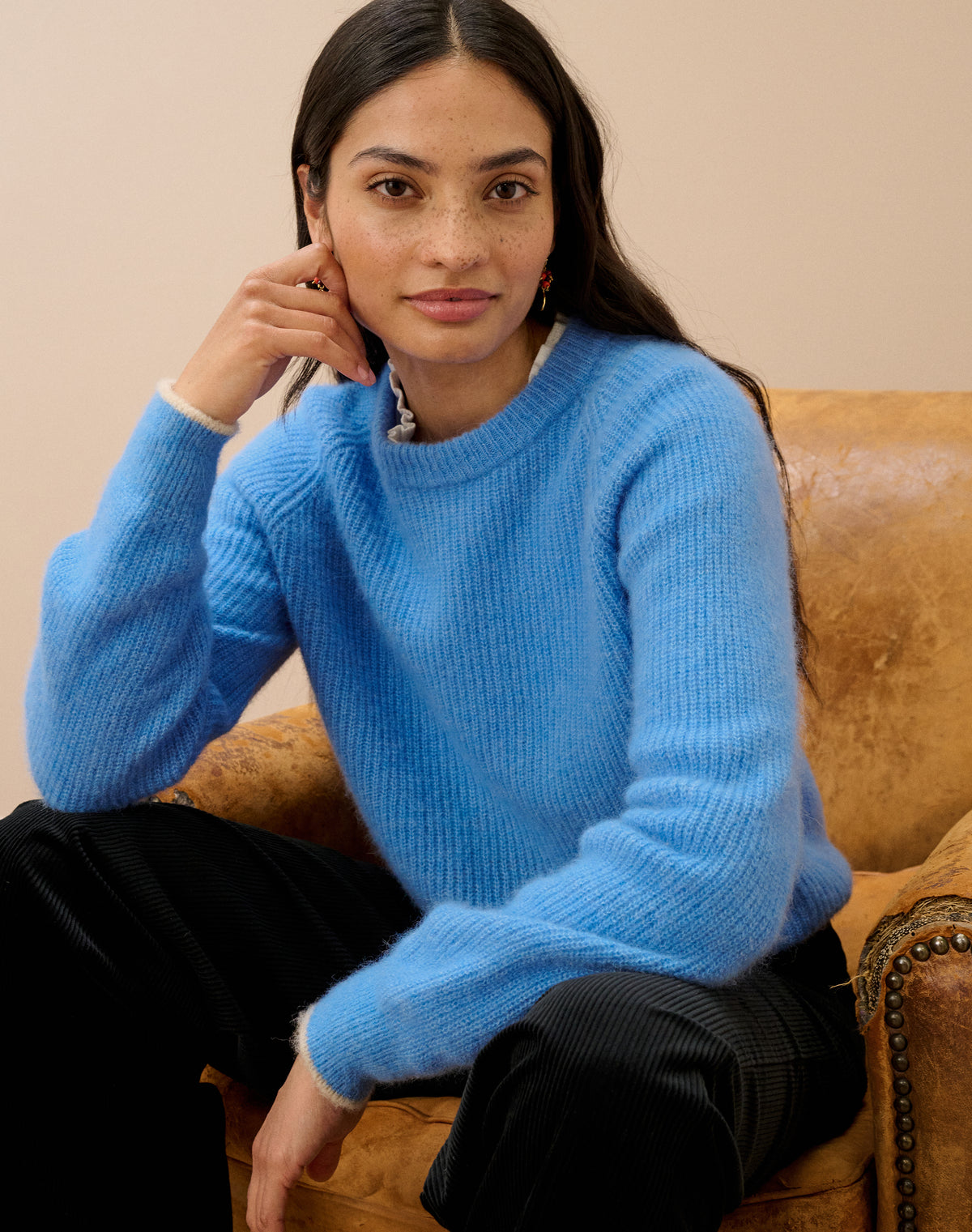 Alpaca Ribbed Jumper