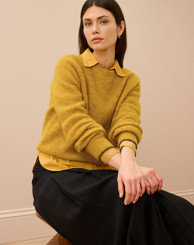 Alpaca Ribbed Jumper