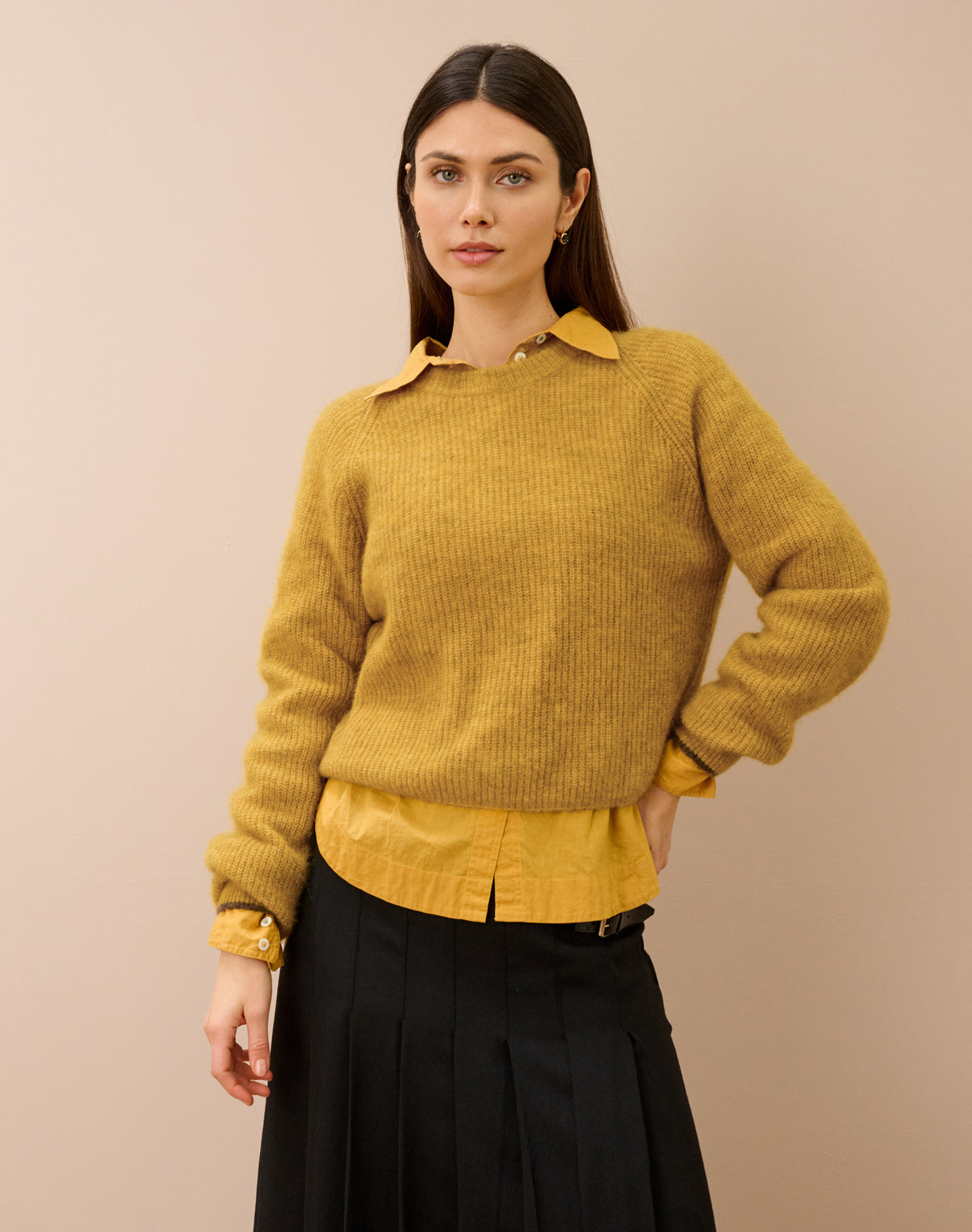 Alpaca Ribbed Jumper