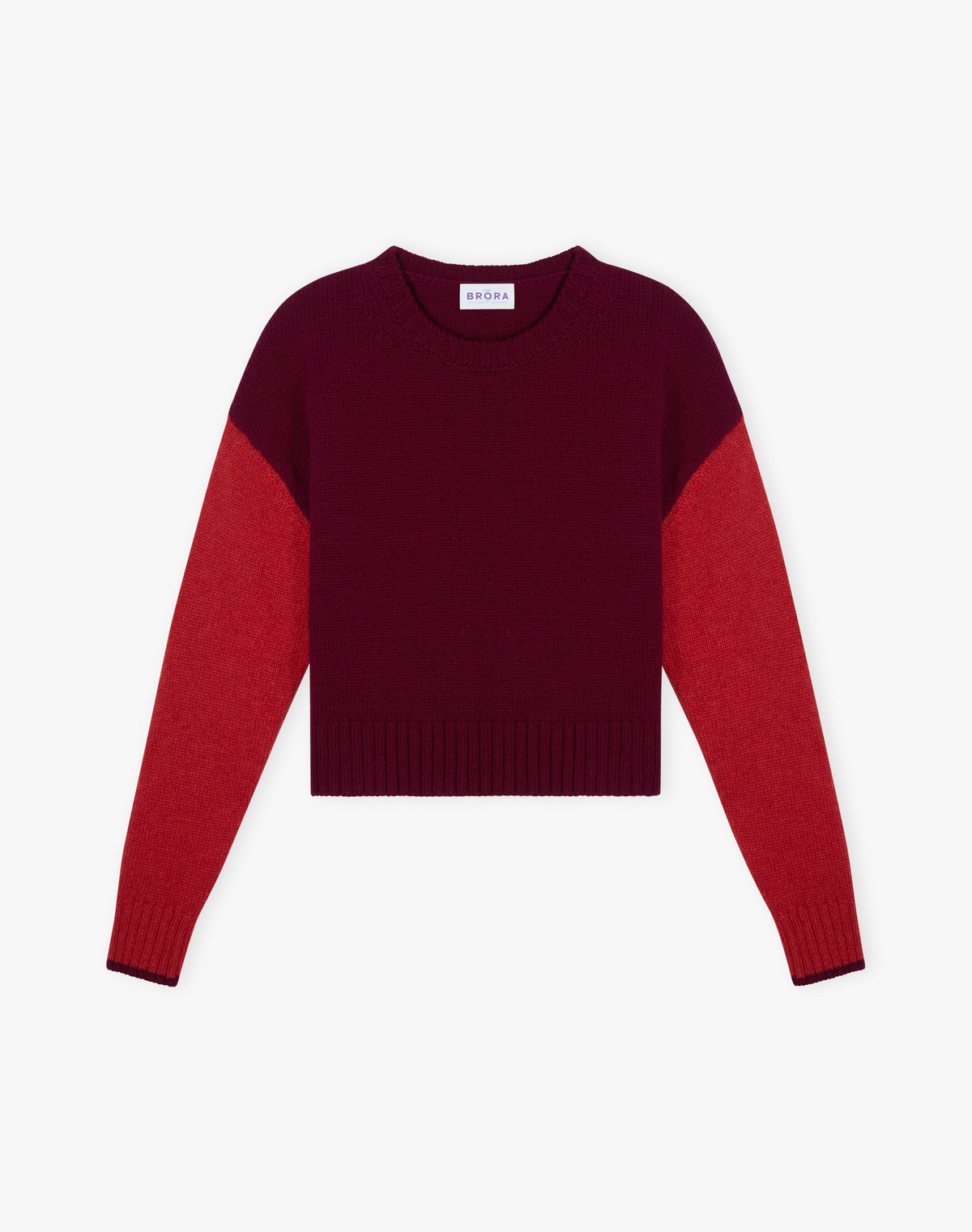 Supersoft Lambswool Colour Block Jumper