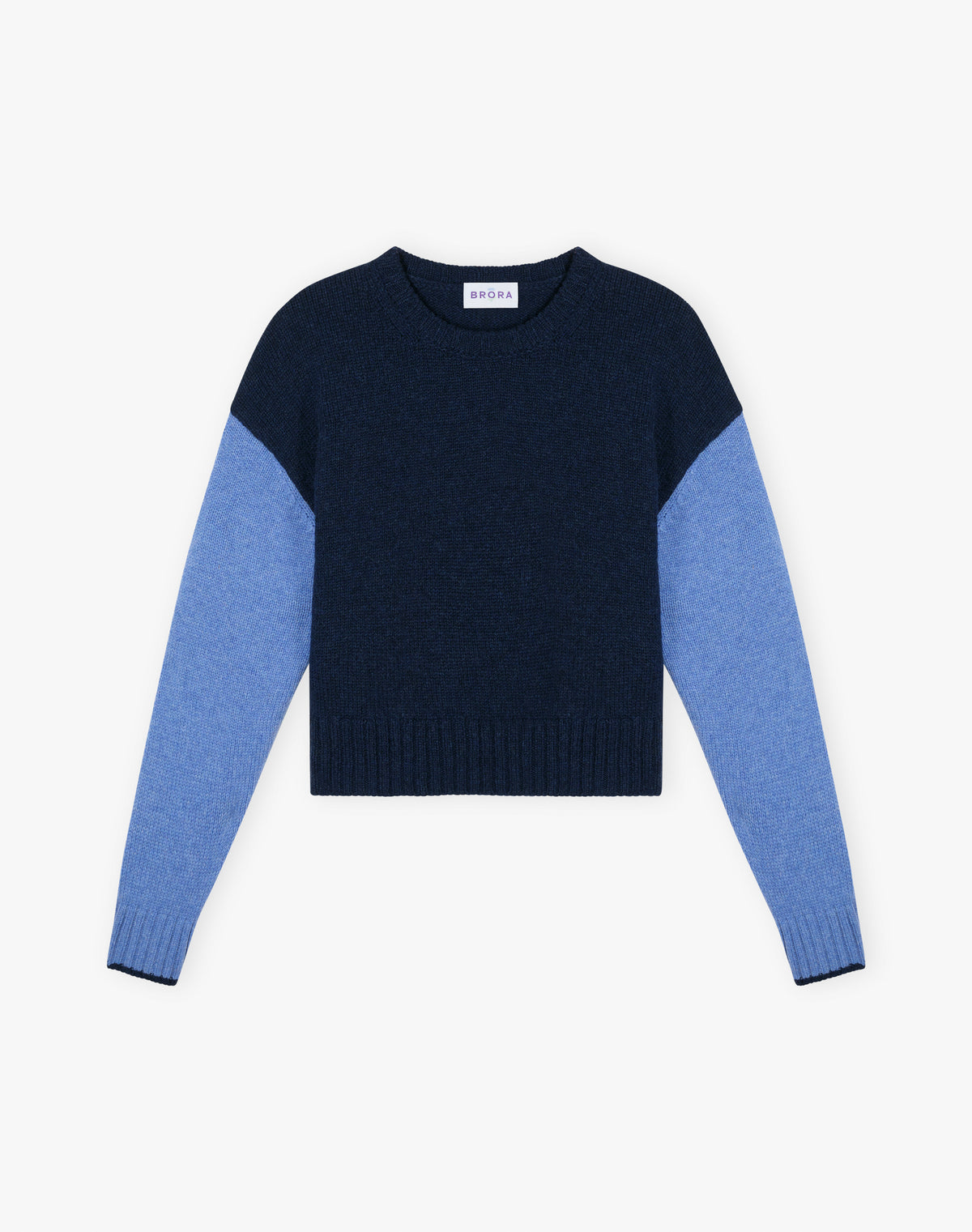 Supersoft Lambswool Colour Block Jumper