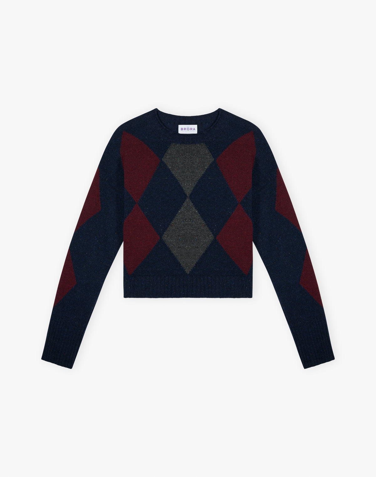 Wool Donegal Argyle Jumper