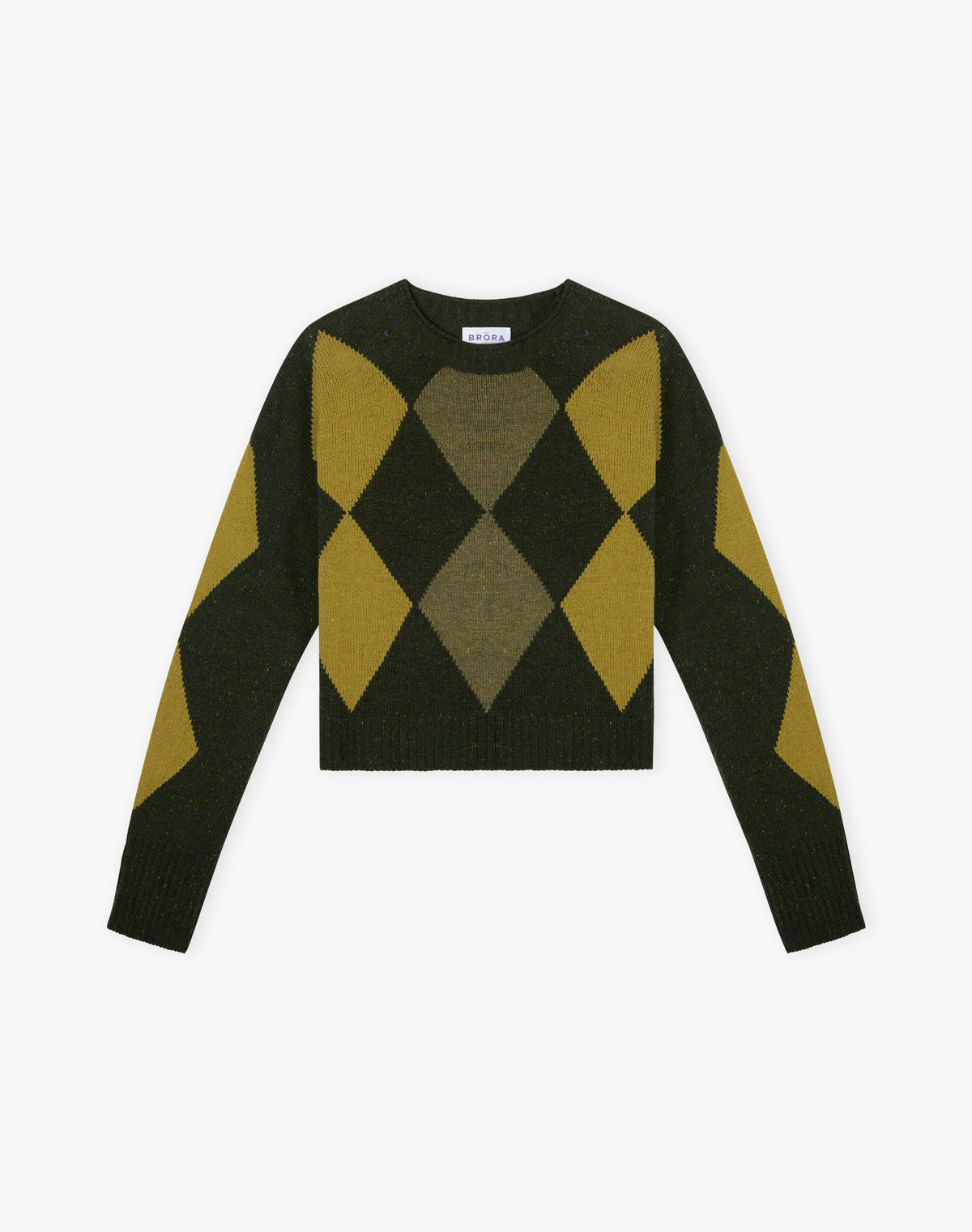 Wool Donegal Argyle Jumper