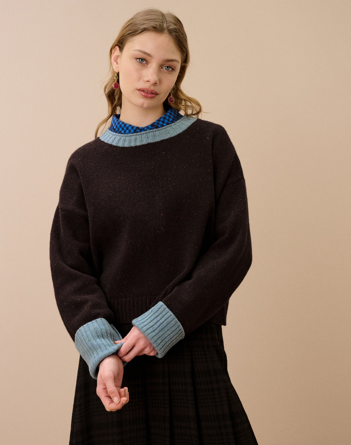 Wool Donegal Jumper