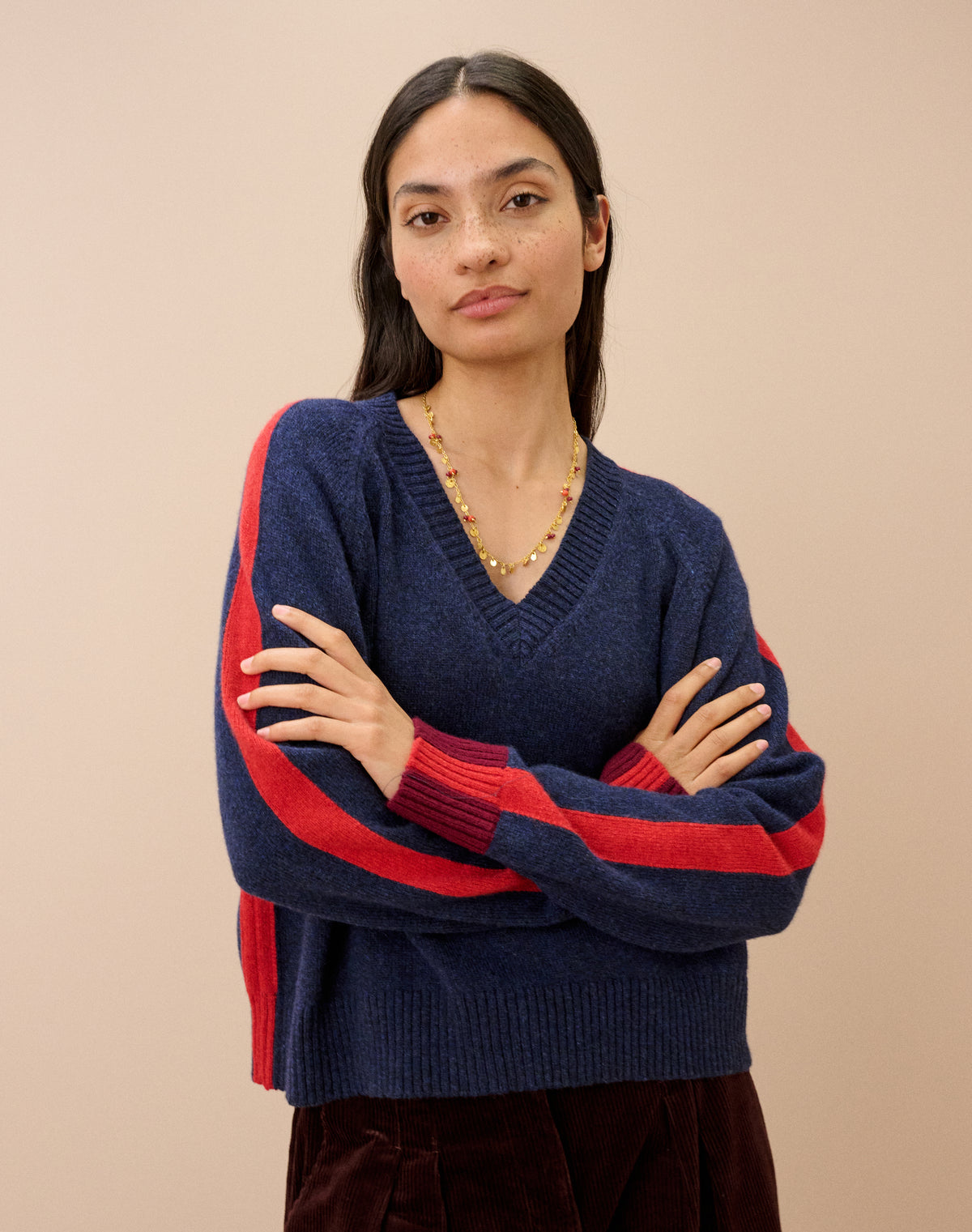 Supersoft Lambswool V Neck Jumper