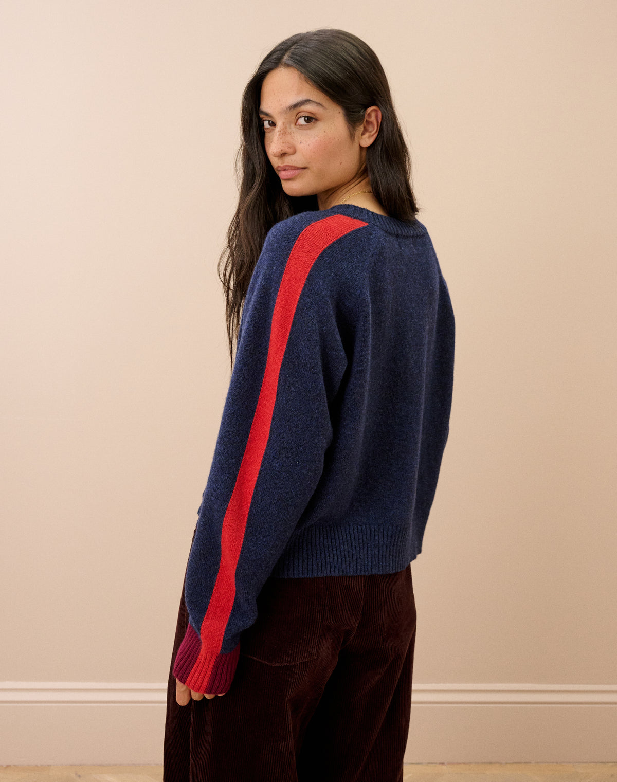 Supersoft Lambswool V Neck Jumper