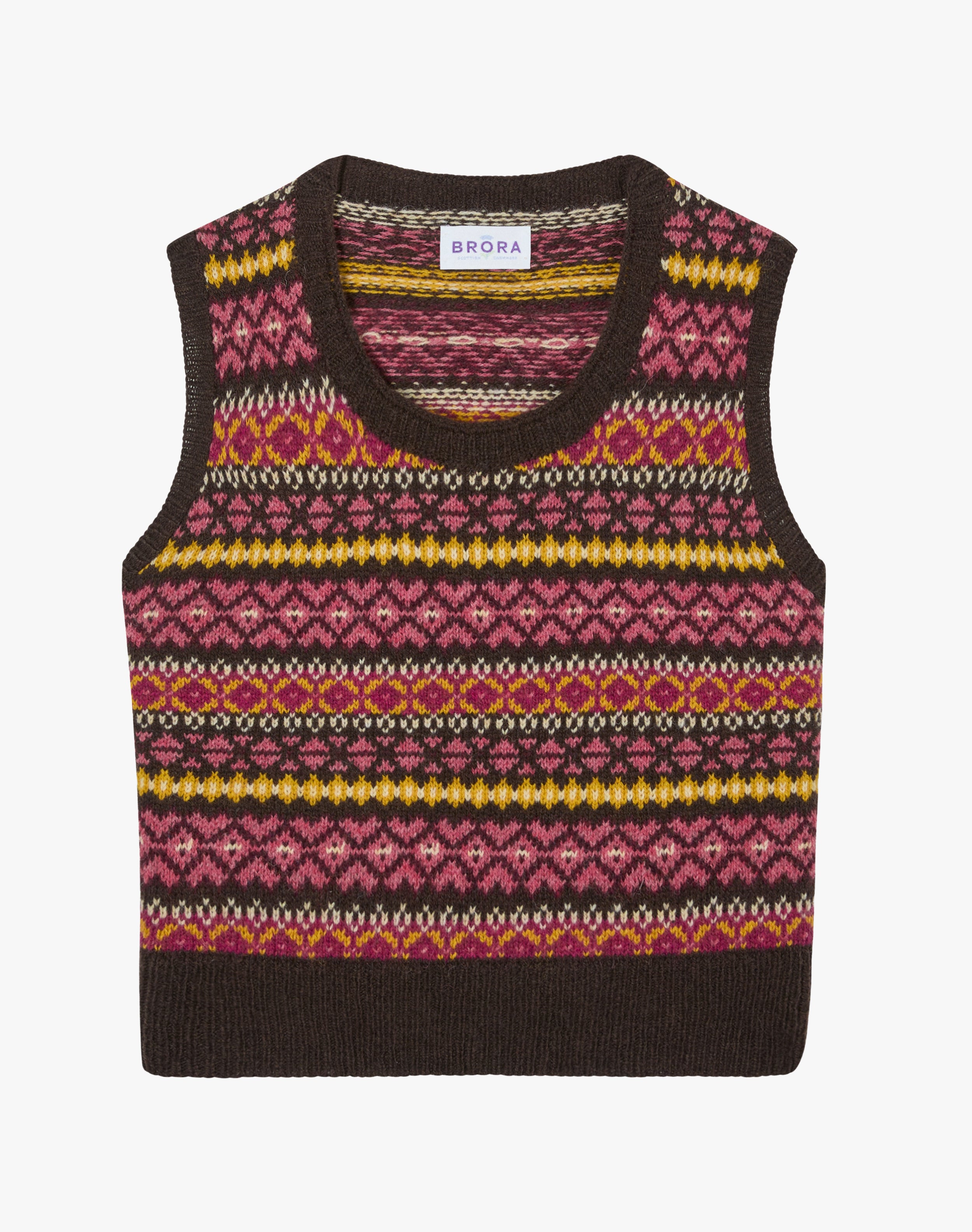 Wool Fair Isle Tank