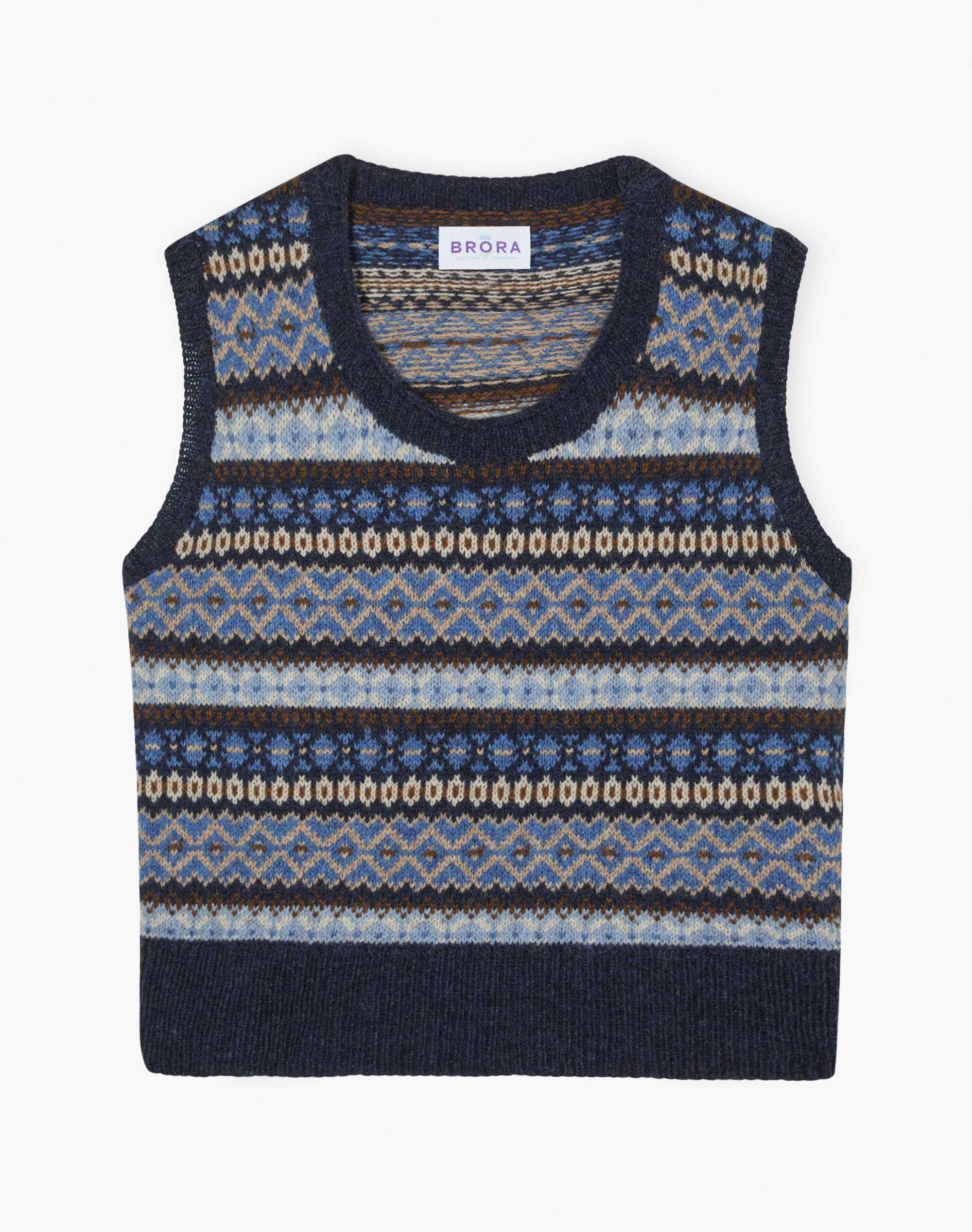 Wool Fair Isle Tank