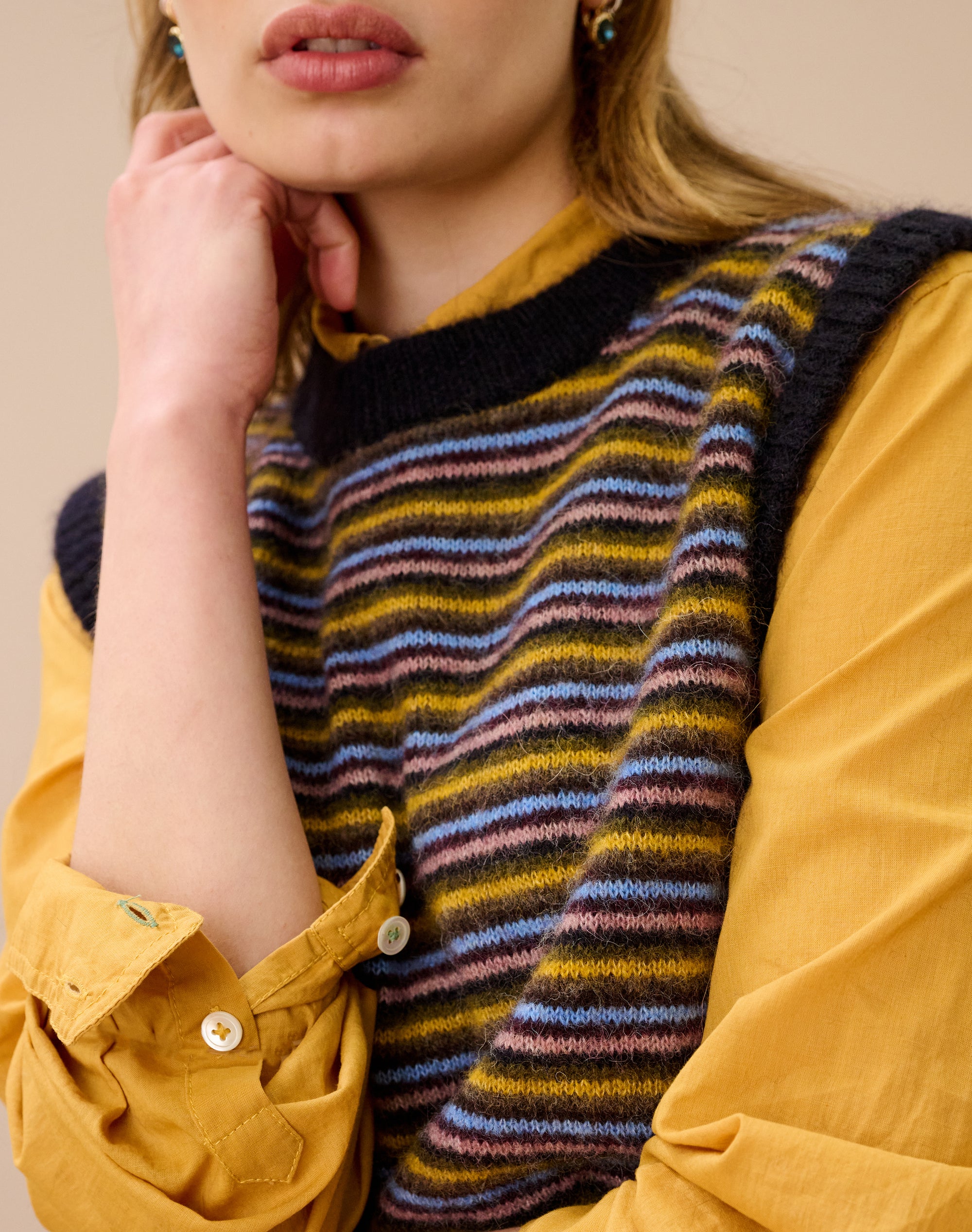Alpaca Stripe Tank