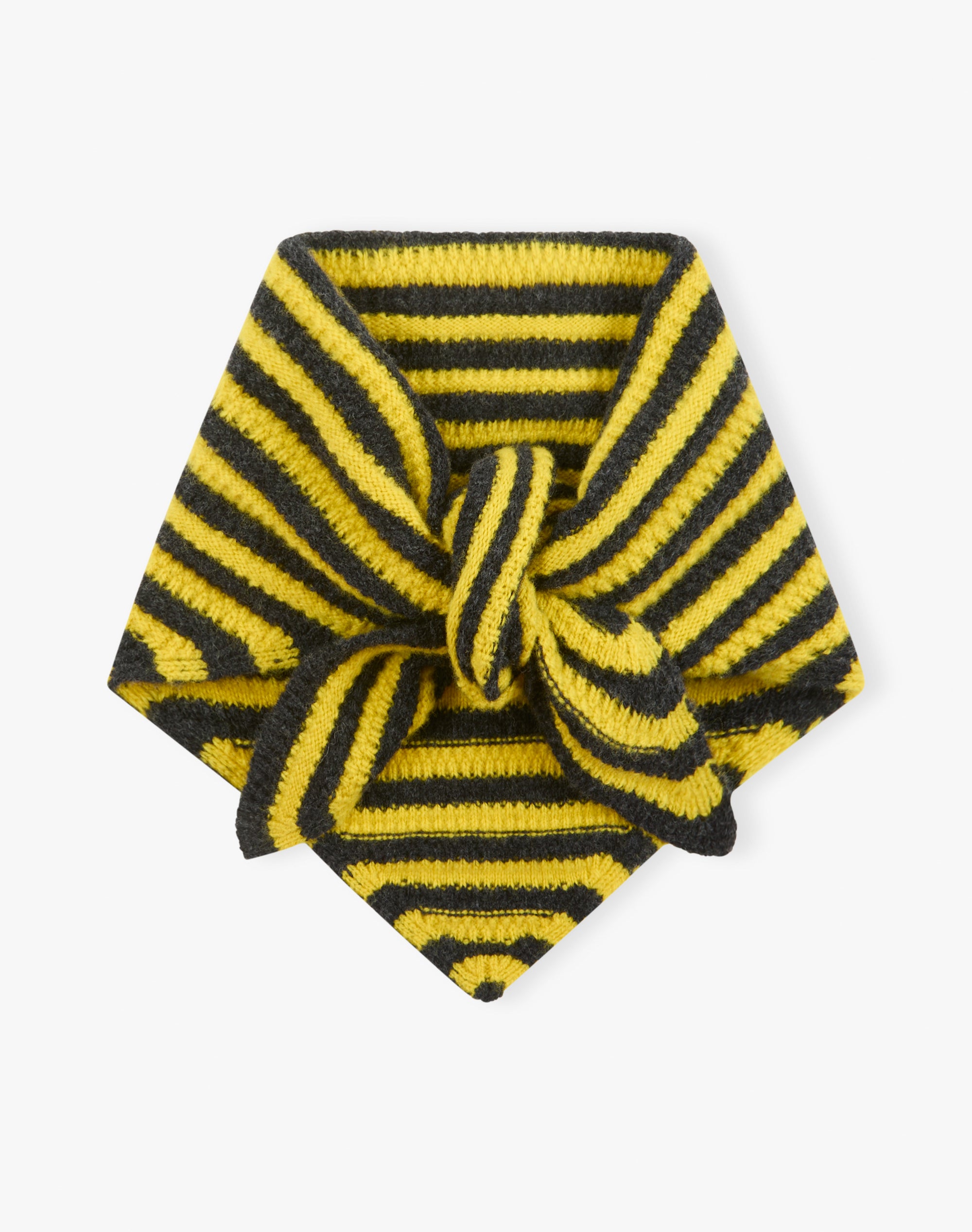 Supersoft Lambswool Striped Neck Tie