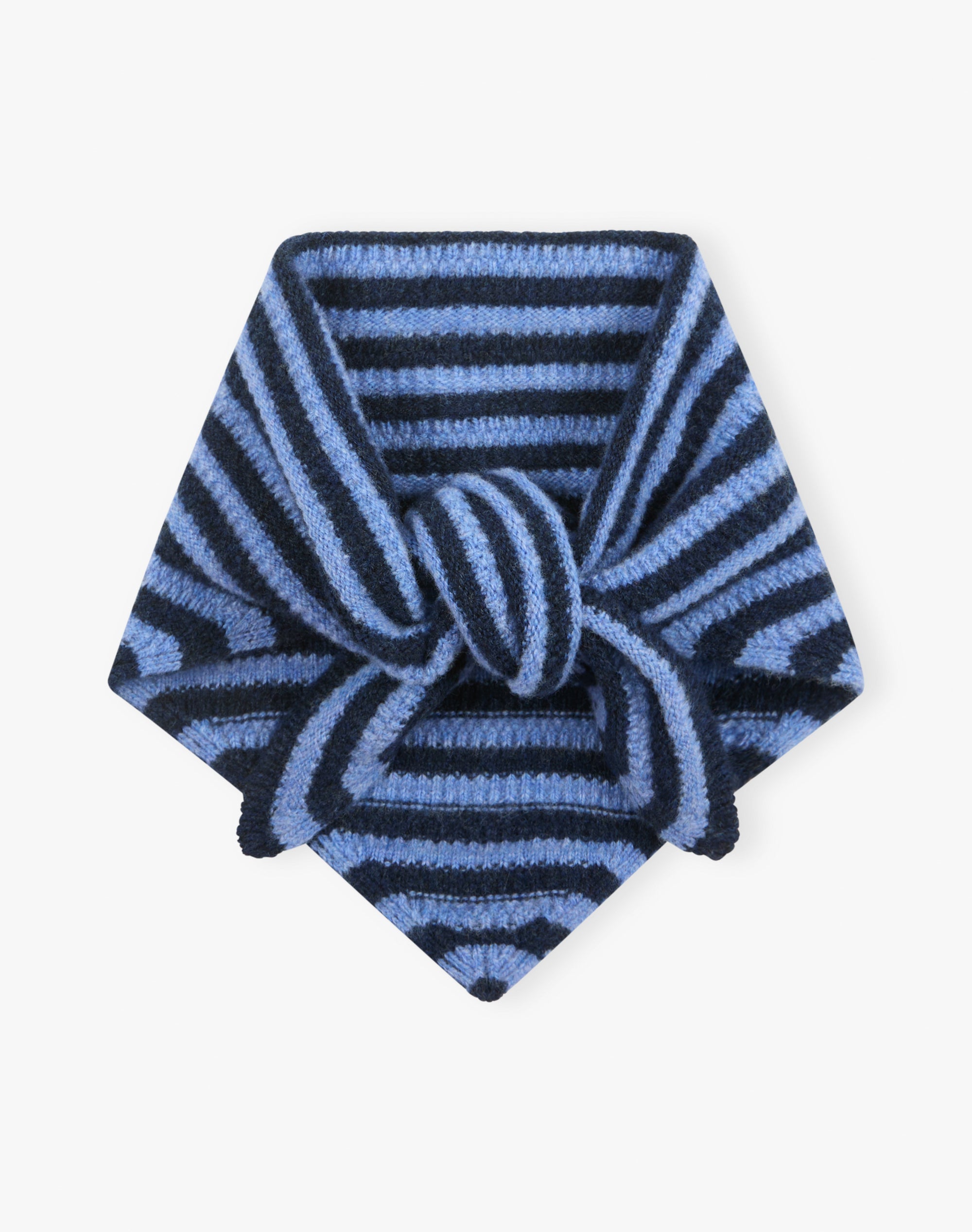 Supersoft Lambswool Striped Neck Tie