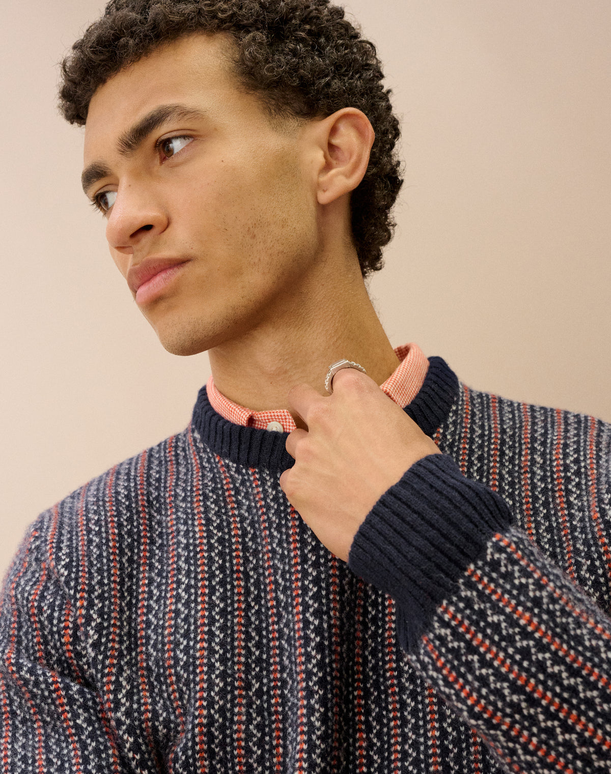 Supersoft Lambswool Nordic Jumper