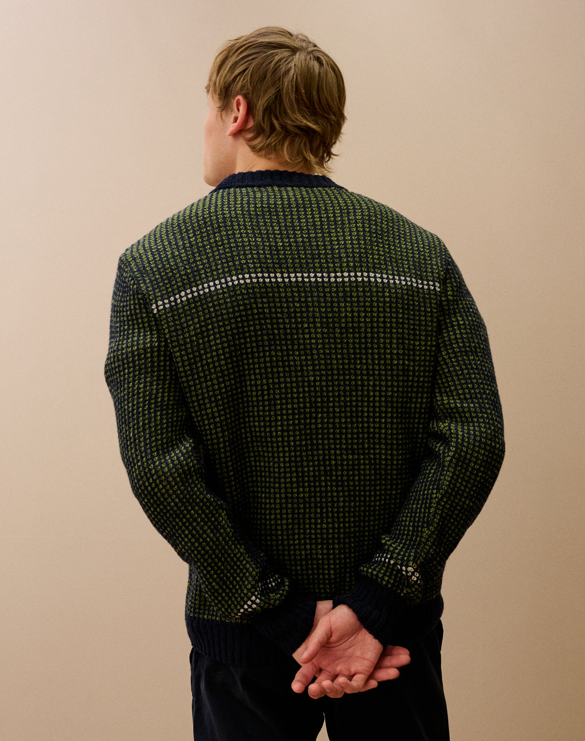 Wool Textured Knit Jumper