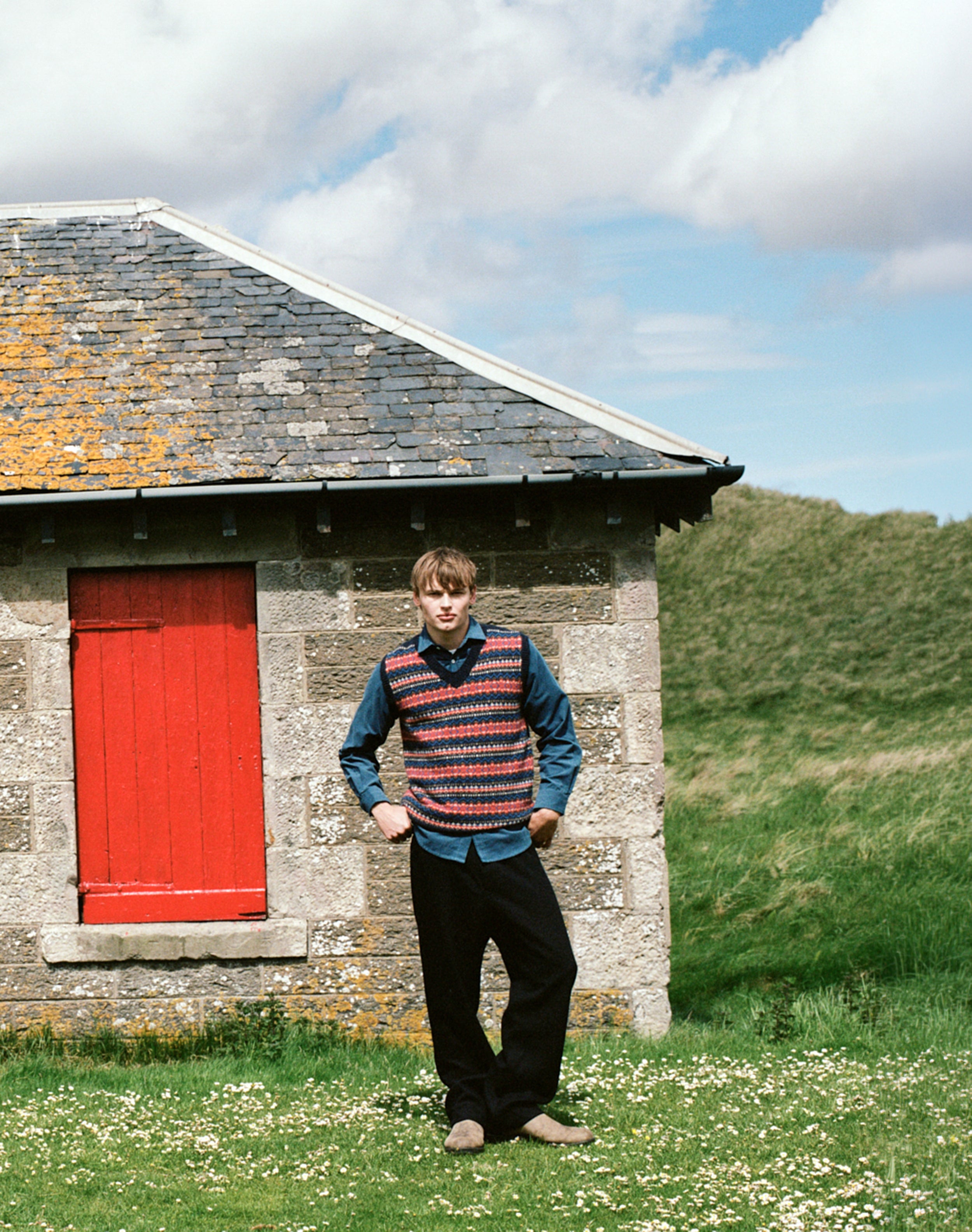 Wool Fair Isle Tank