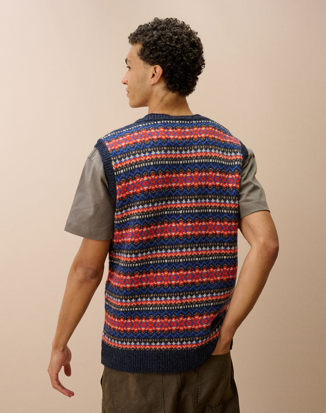 Wool Fair Isle Tank