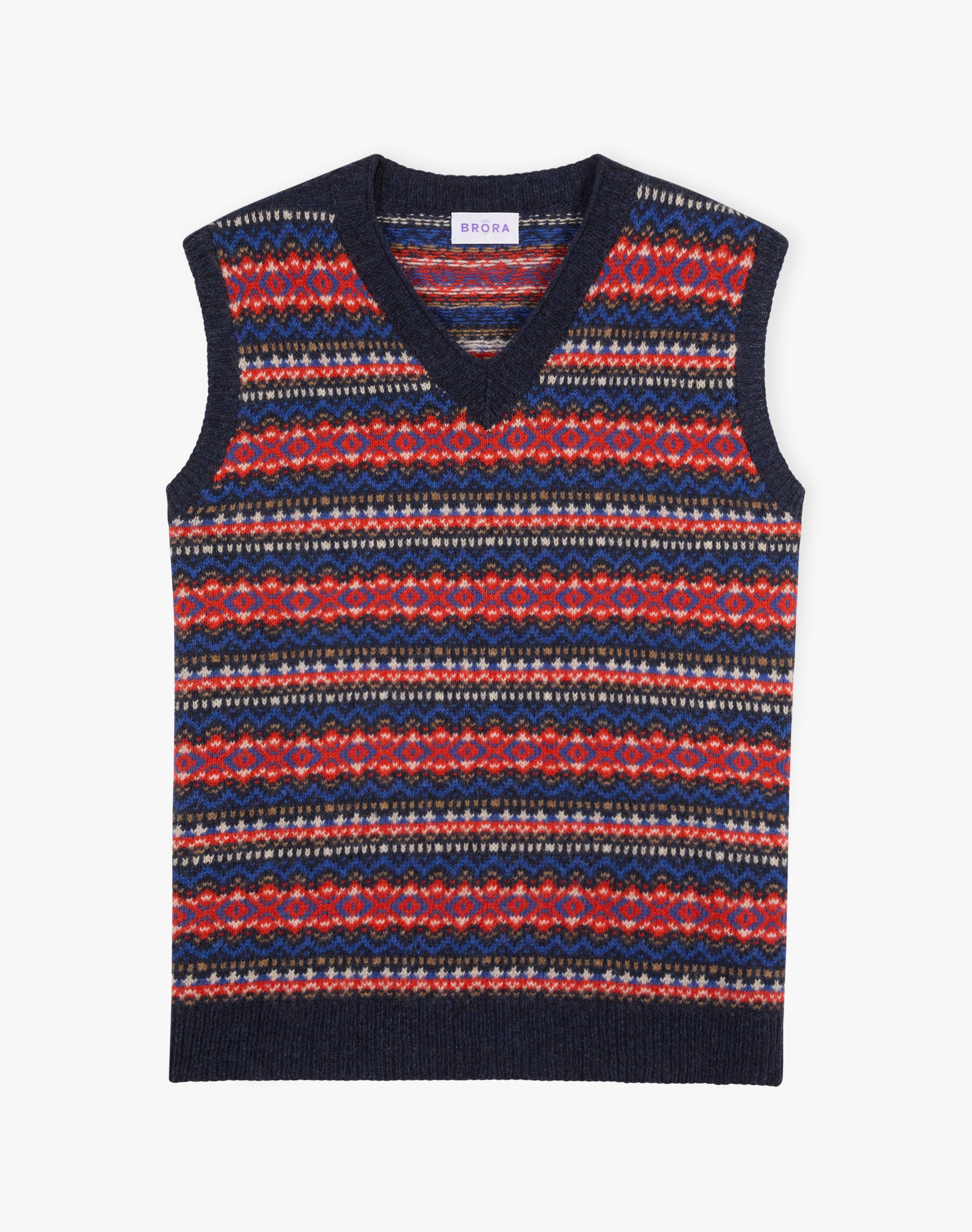 Wool Fair Isle Tank
