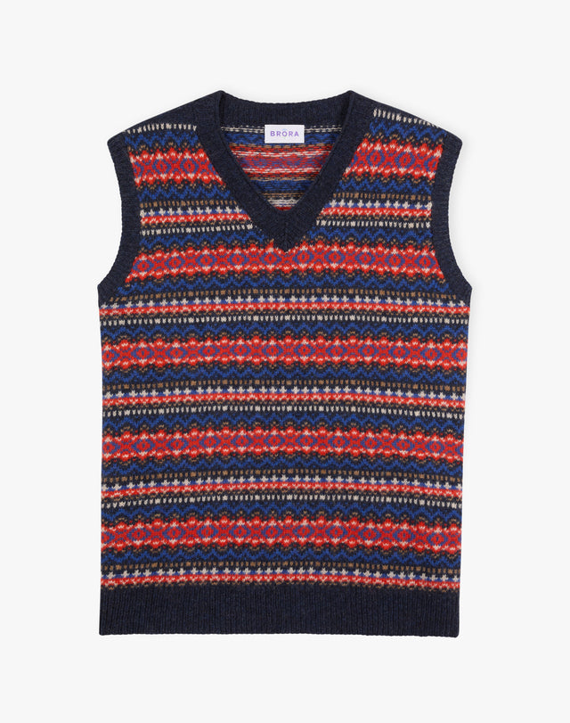 Wool Fair Isle Tank