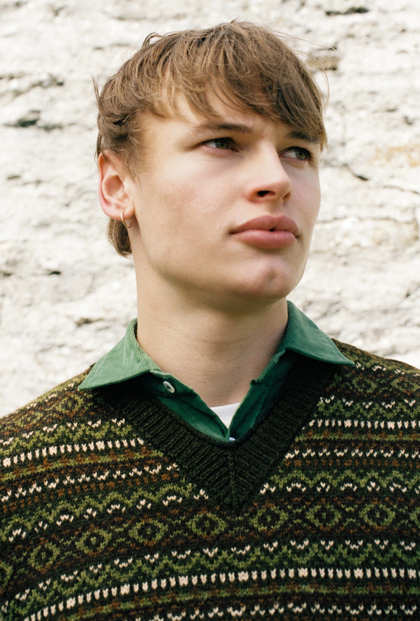 Wool Fair Isle Tank