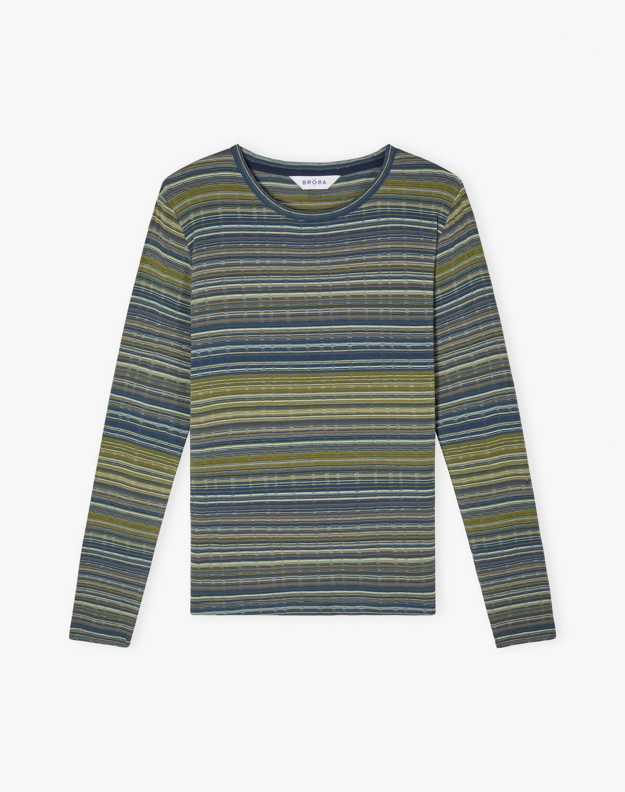 Fine Stripe Jersey T-Shirt