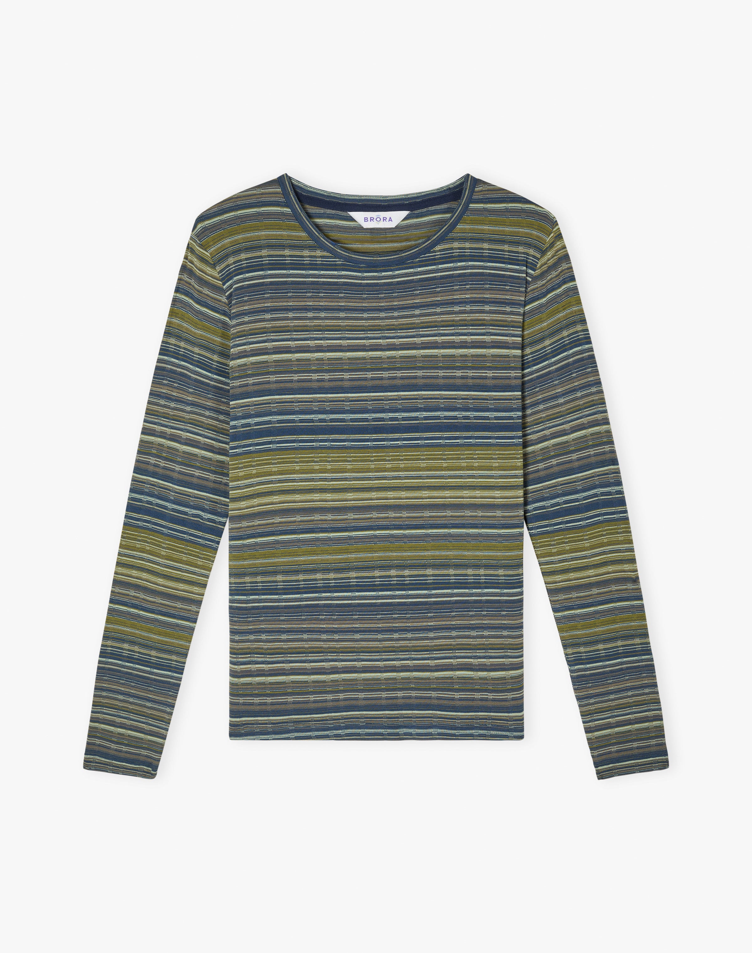 Fine Stripe Jersey T-Shirt