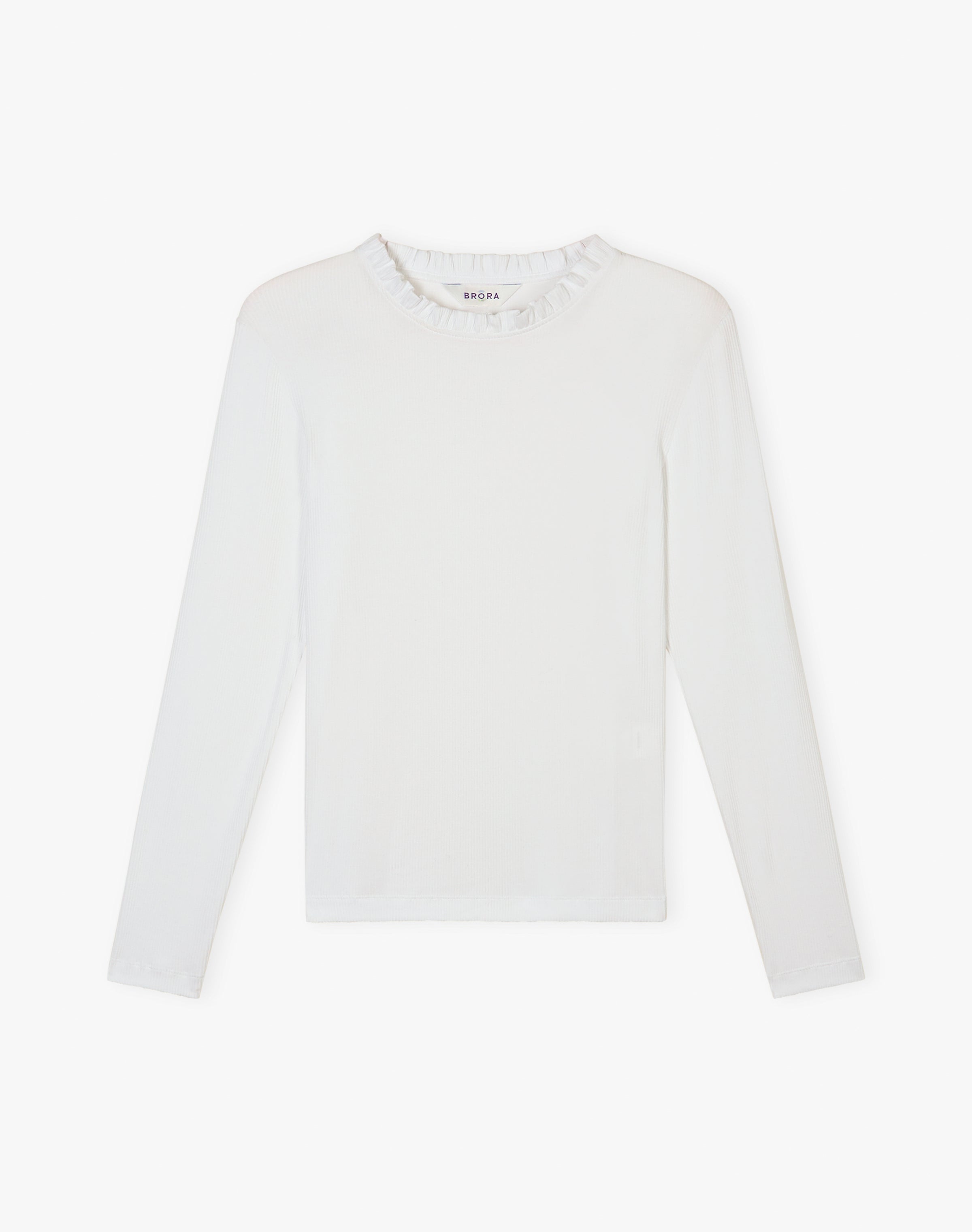 Organic Cotton Ribbed  Jersey Top