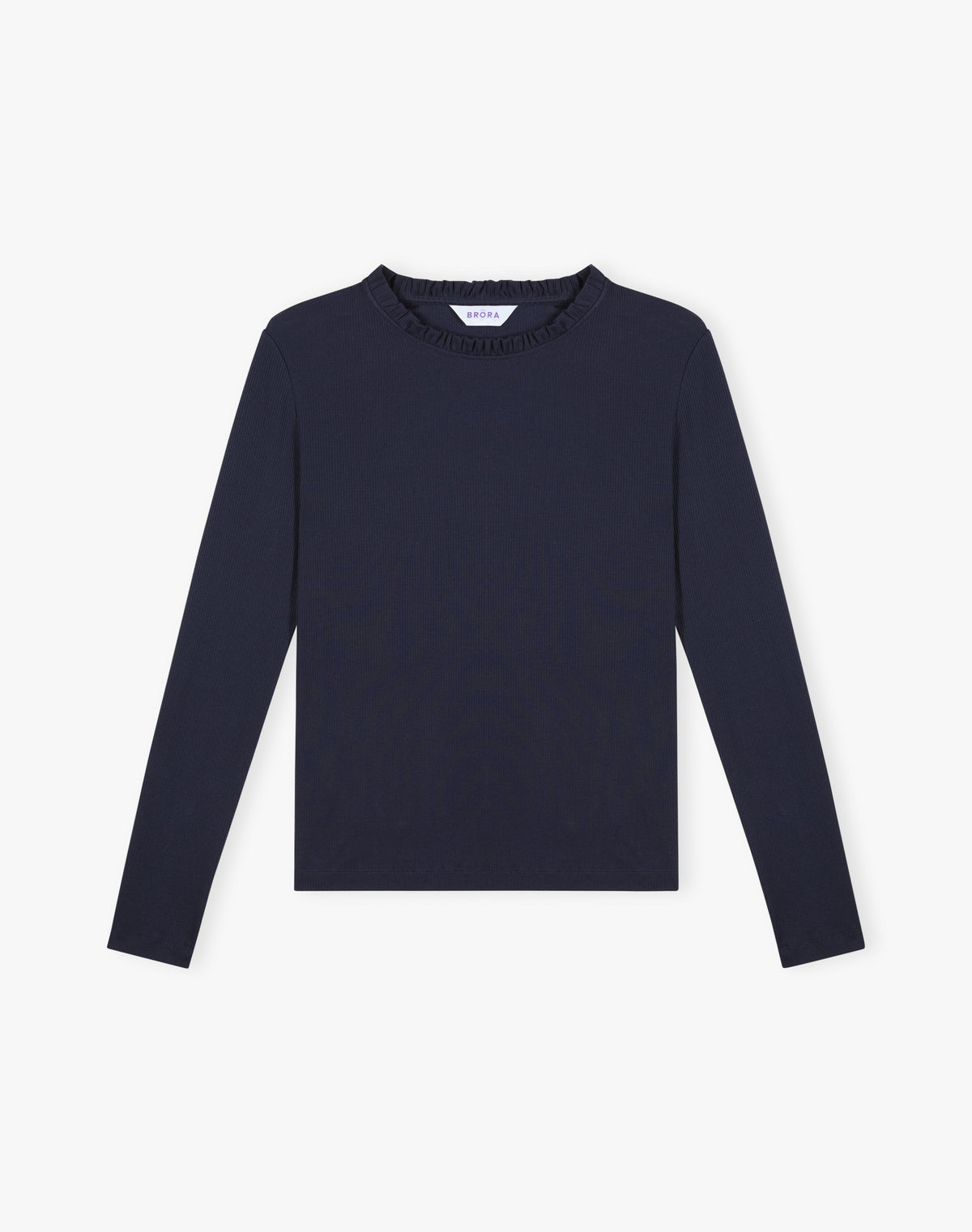 Organic Cotton Ribbed  Jersey Top