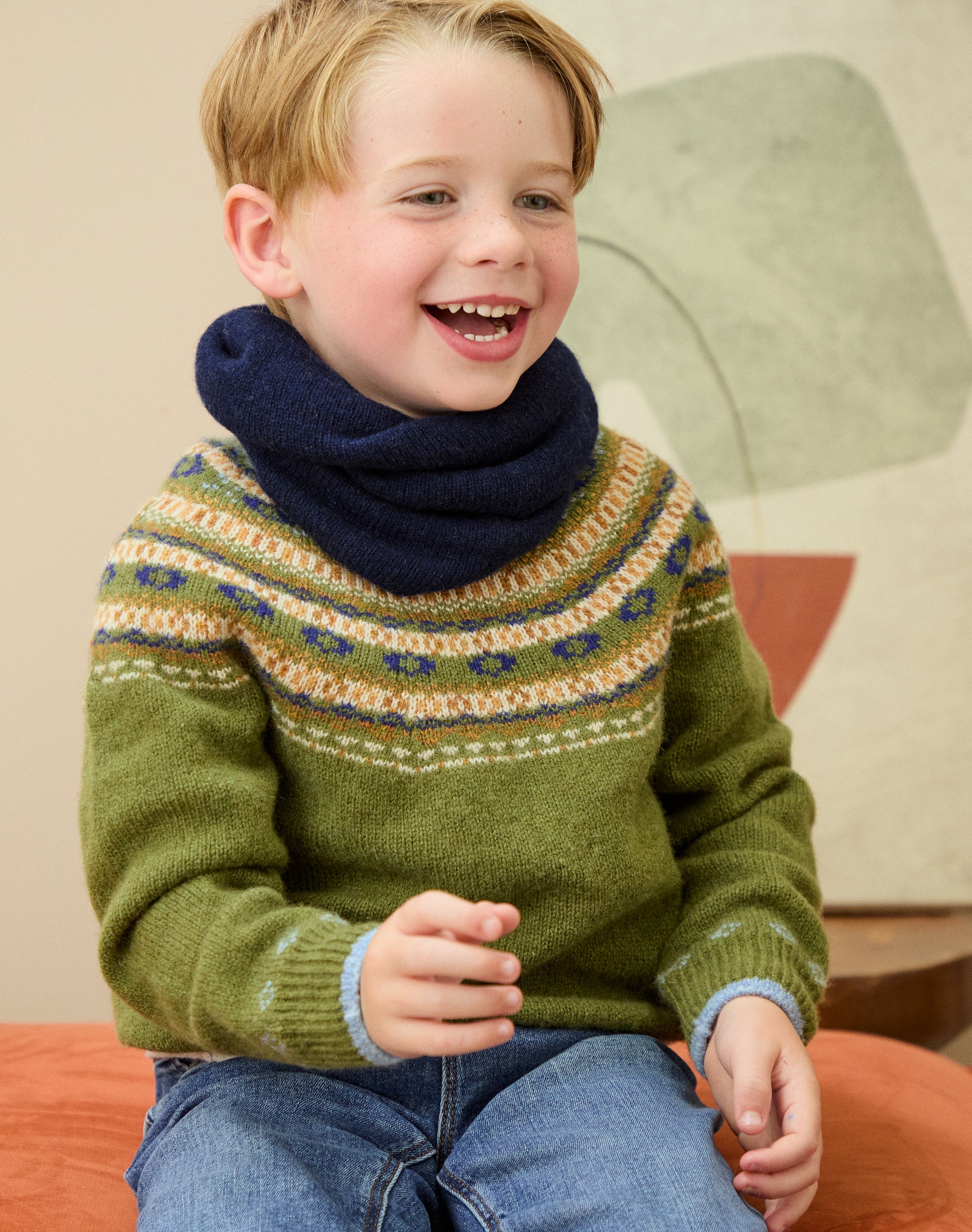 Children's Cashmere Gauzy Snood