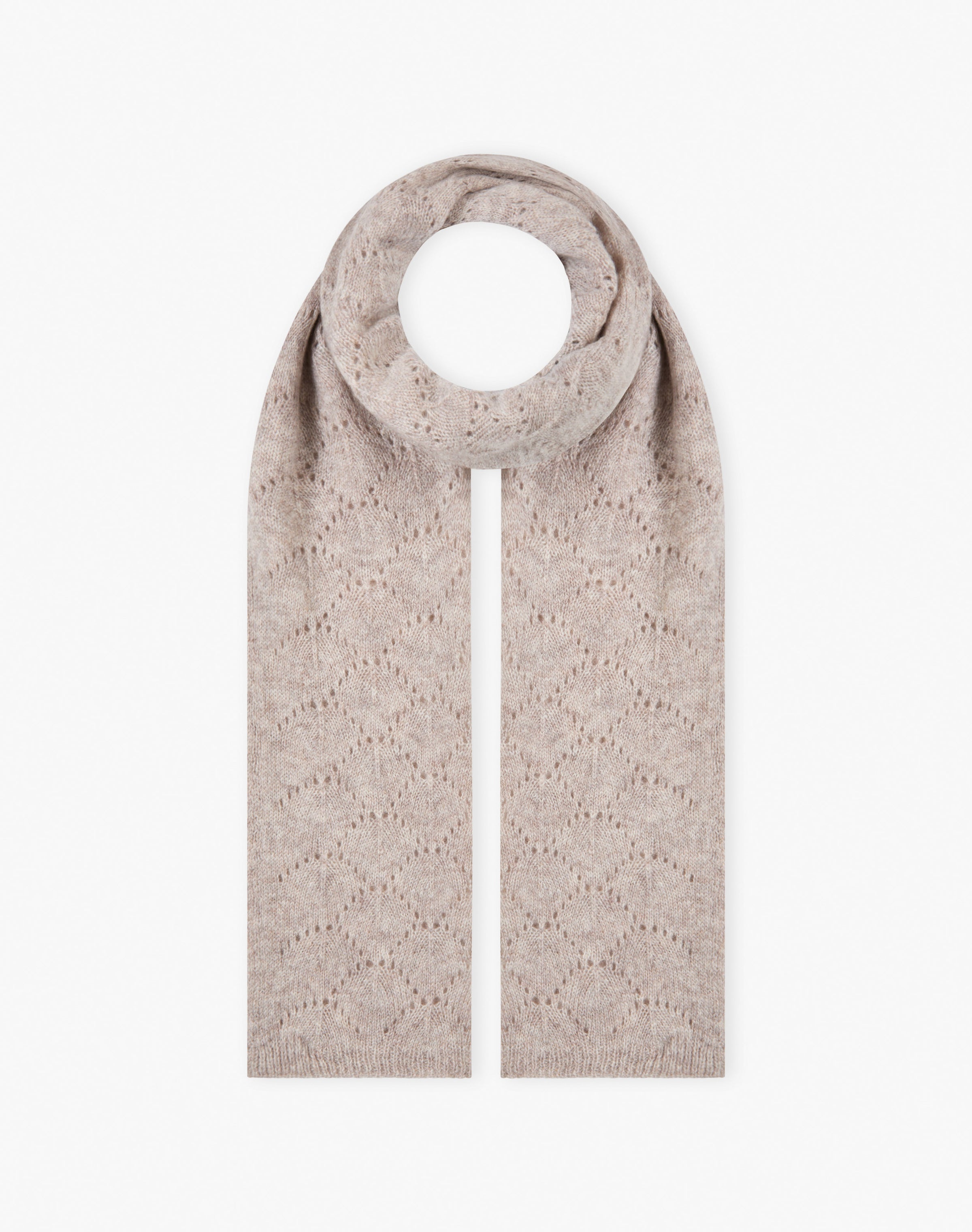 Cashmere Pointelle Scarf