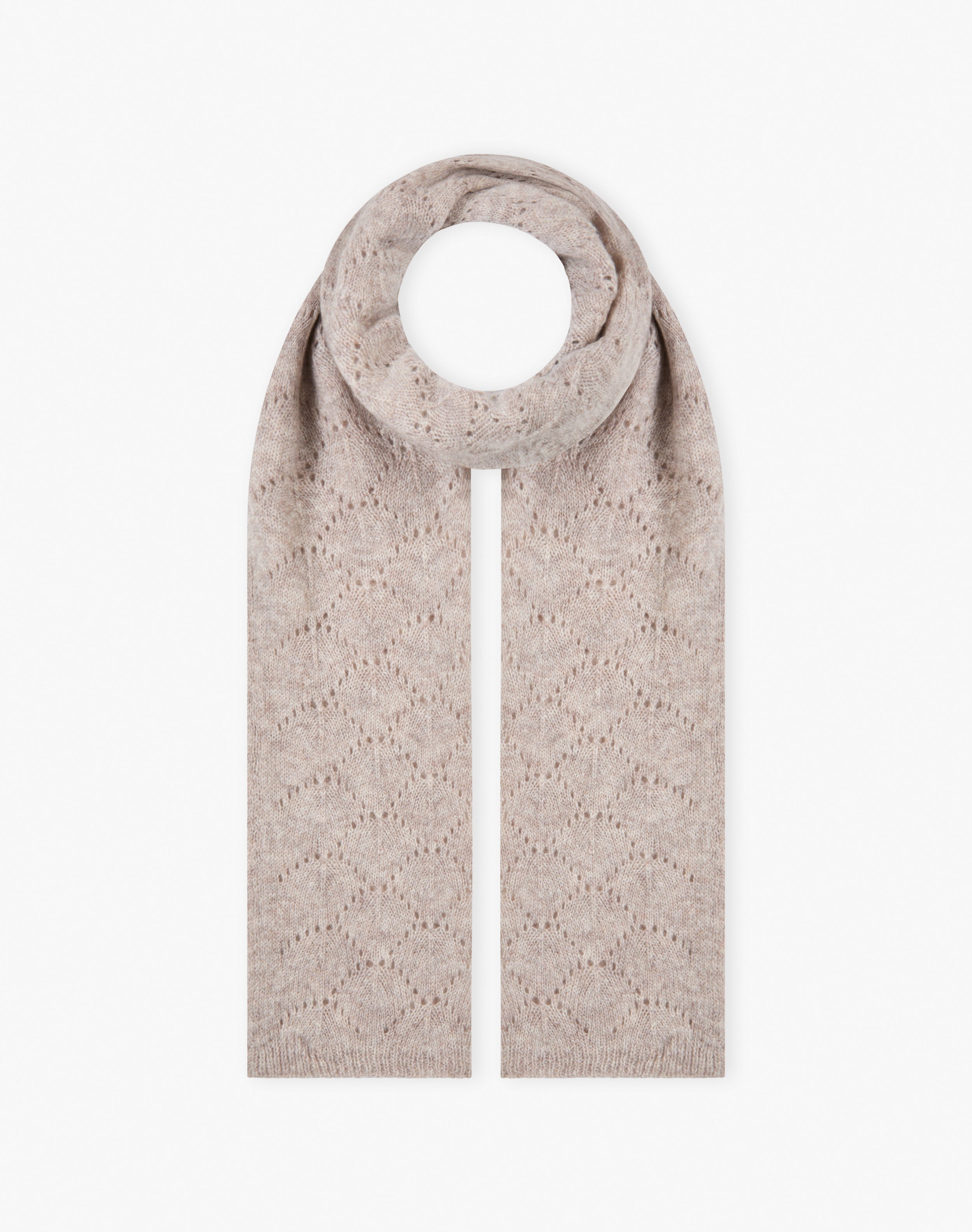 Cashmere Pointelle Scarf