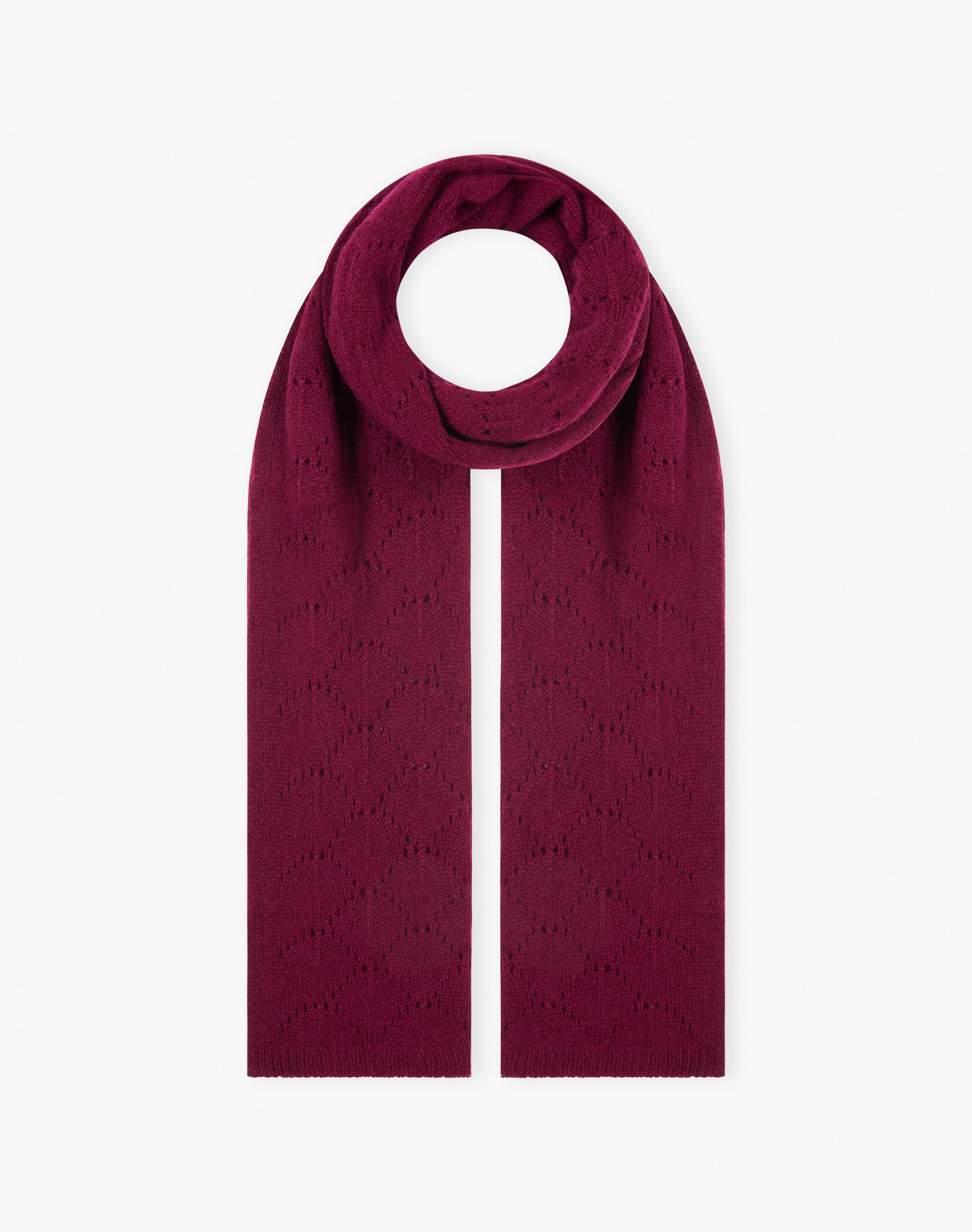 Cashmere Pointelle Scarf
