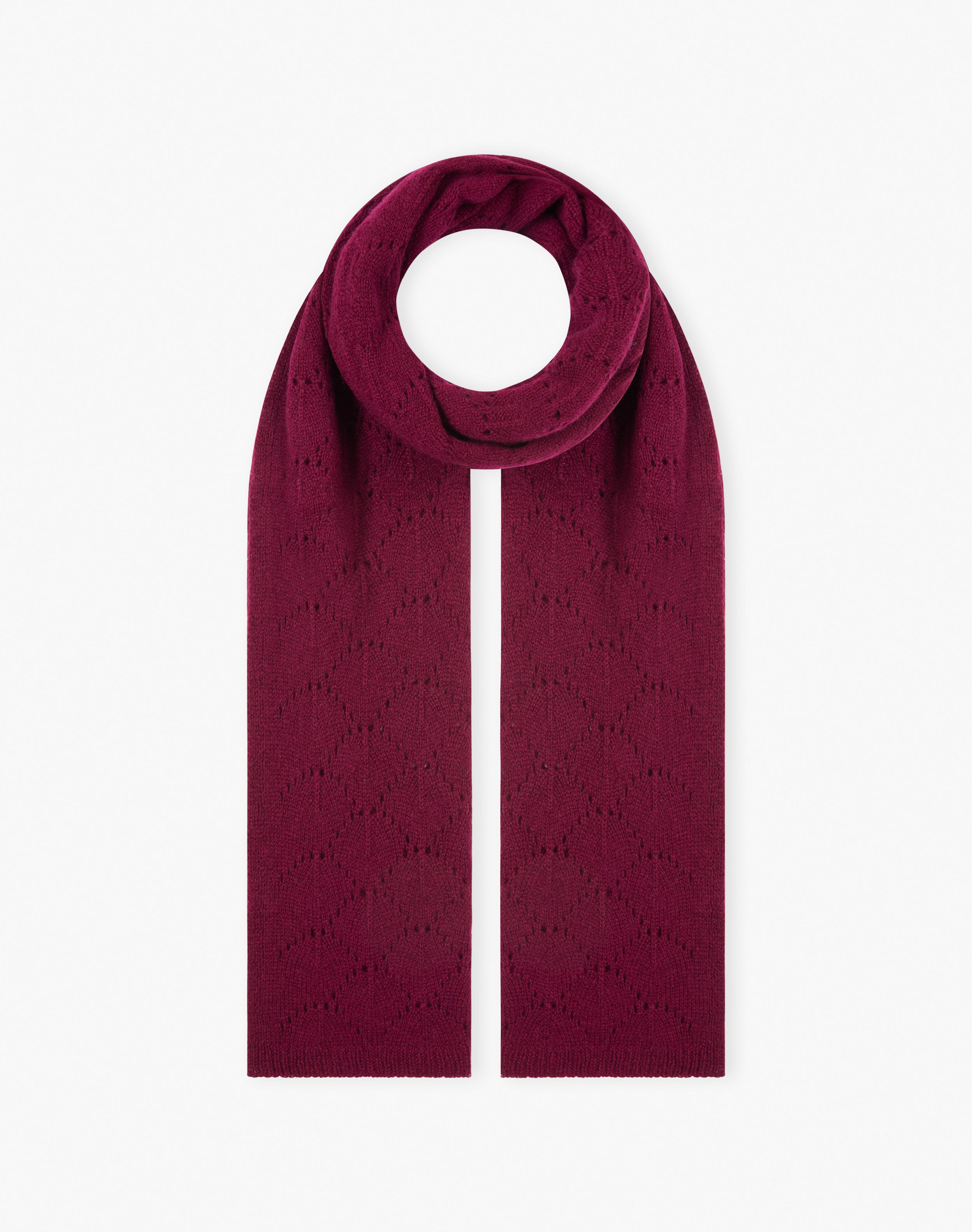 Cashmere Pointelle Scarf