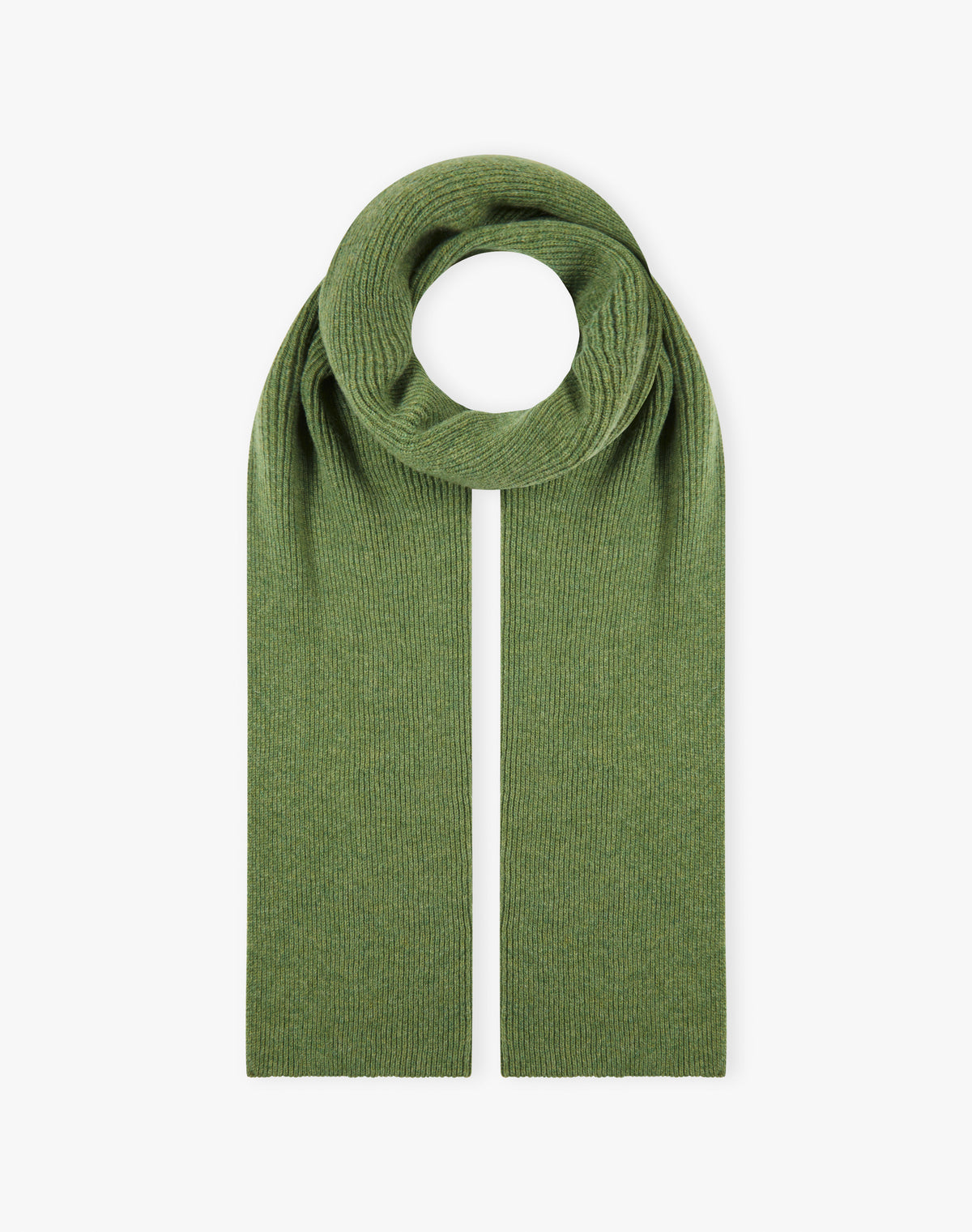 Cashmere Ribbed Scarf