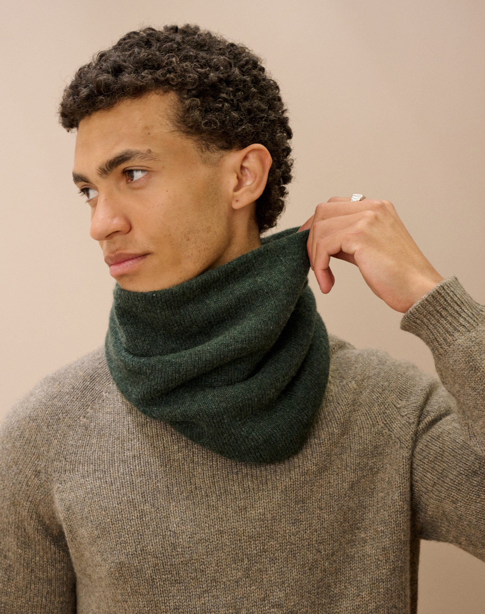 Cashmere Gauzy Snood
