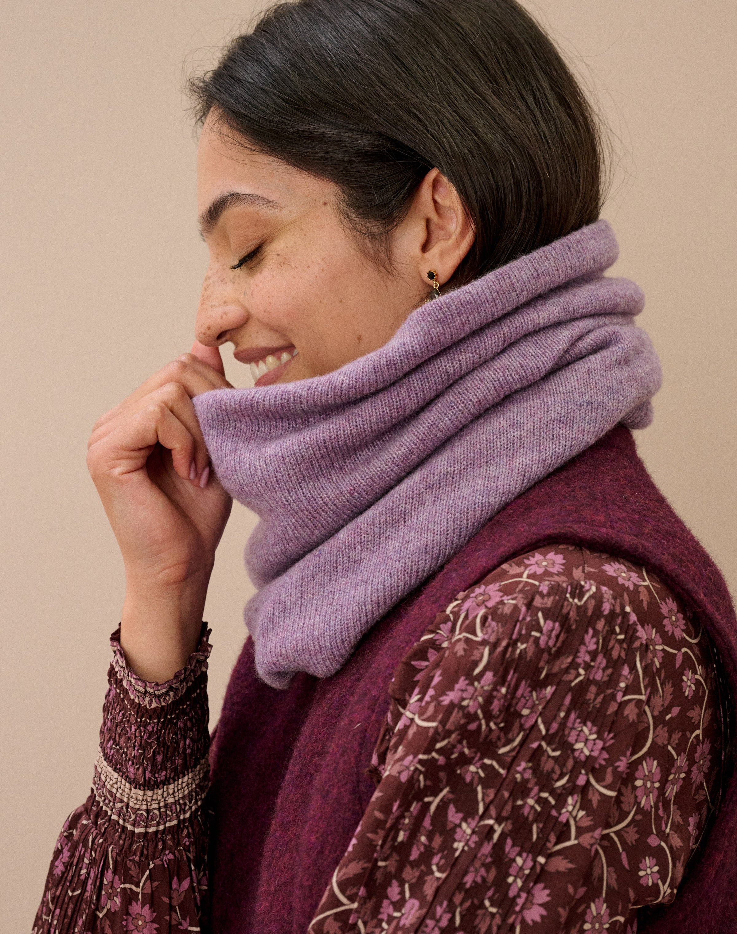 Cashmere Gauzy Snood