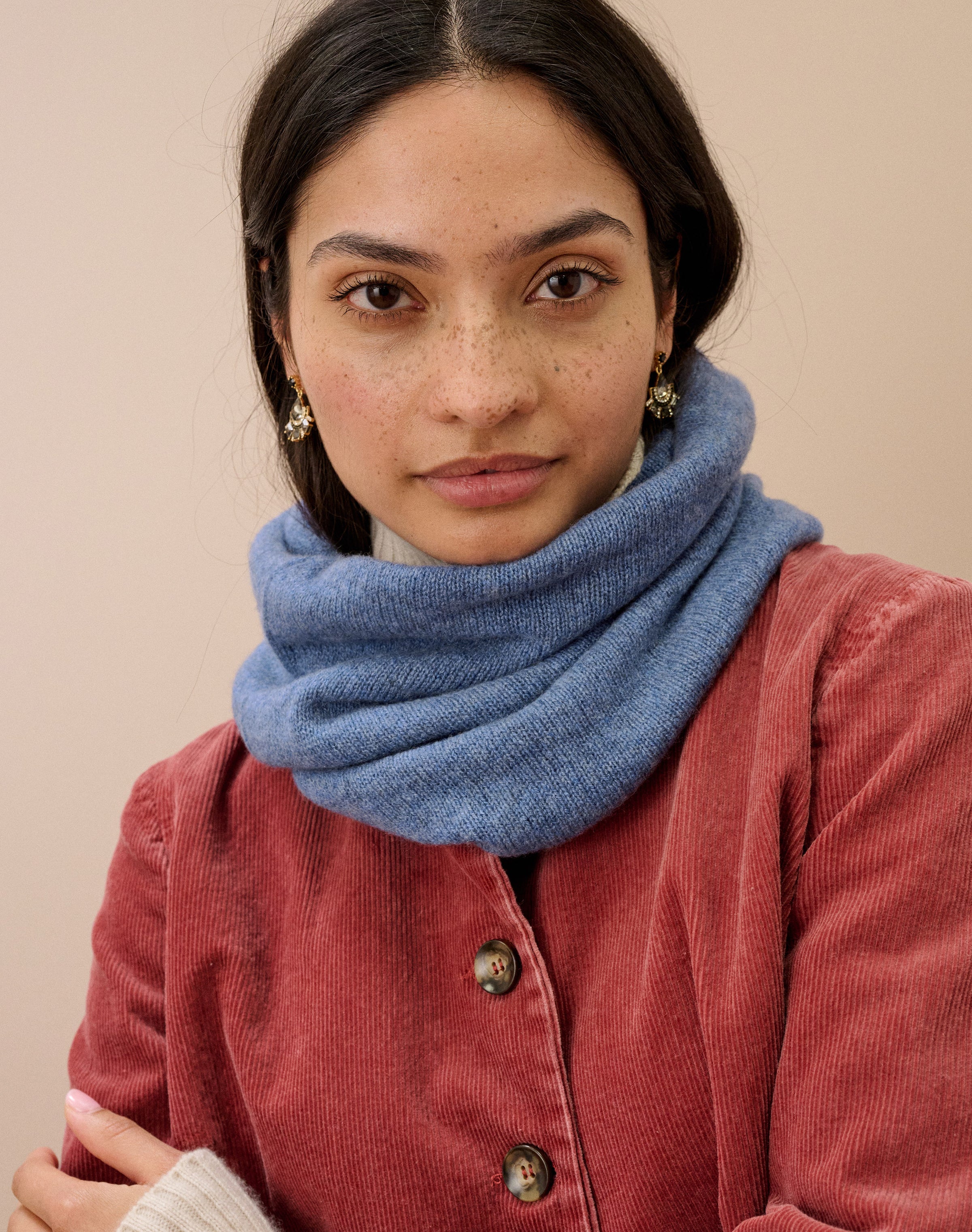 Cashmere Gauzy Snood