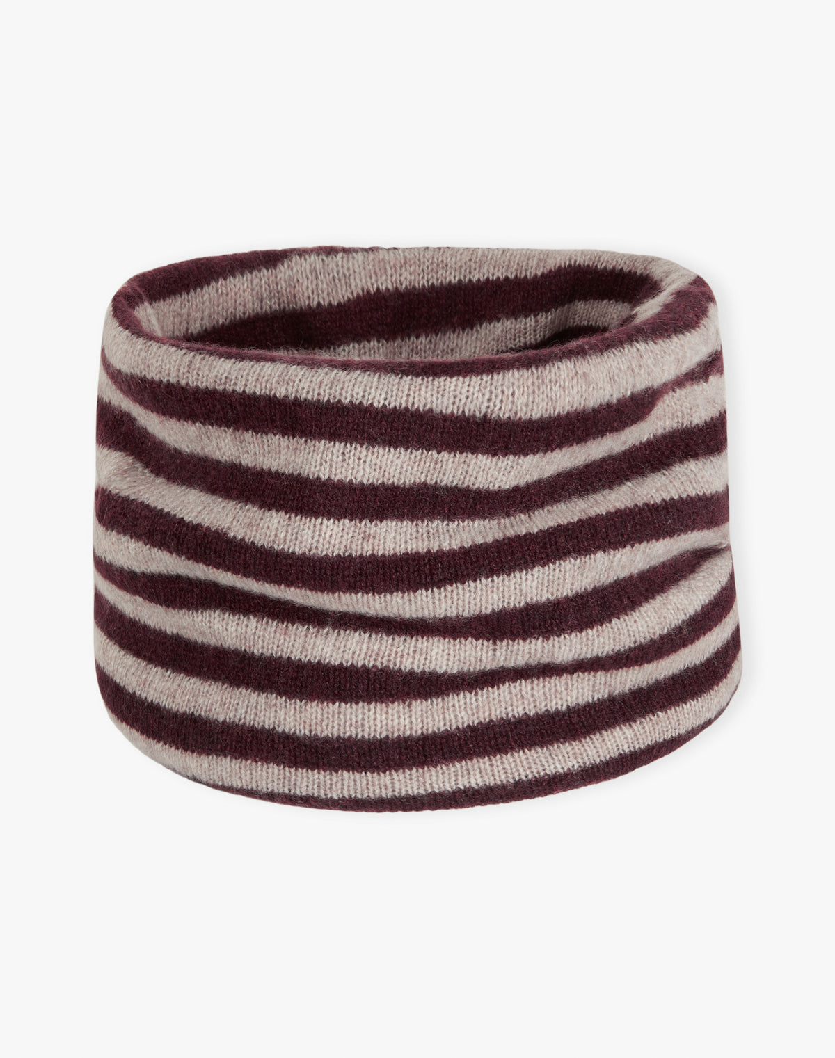 Cashmere Gauzy Stripe Snood