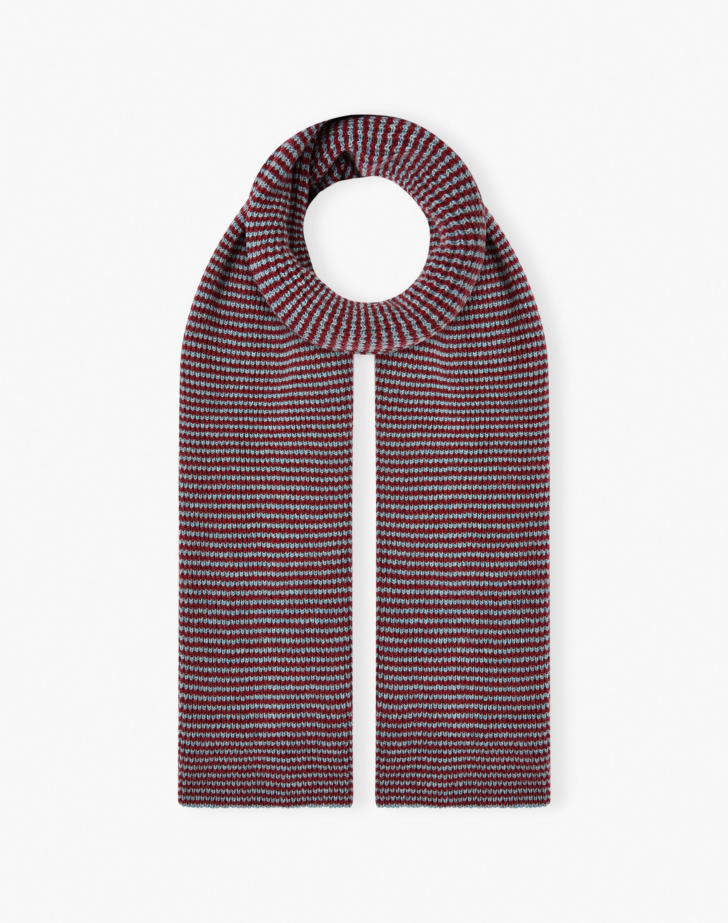 Cashmere Fine Stripe Scarf