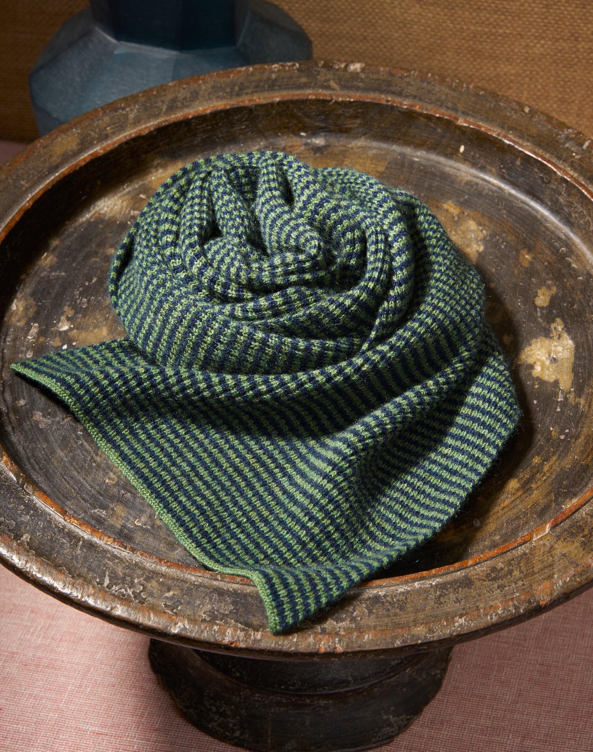 Cashmere Fine Stripe Scarf