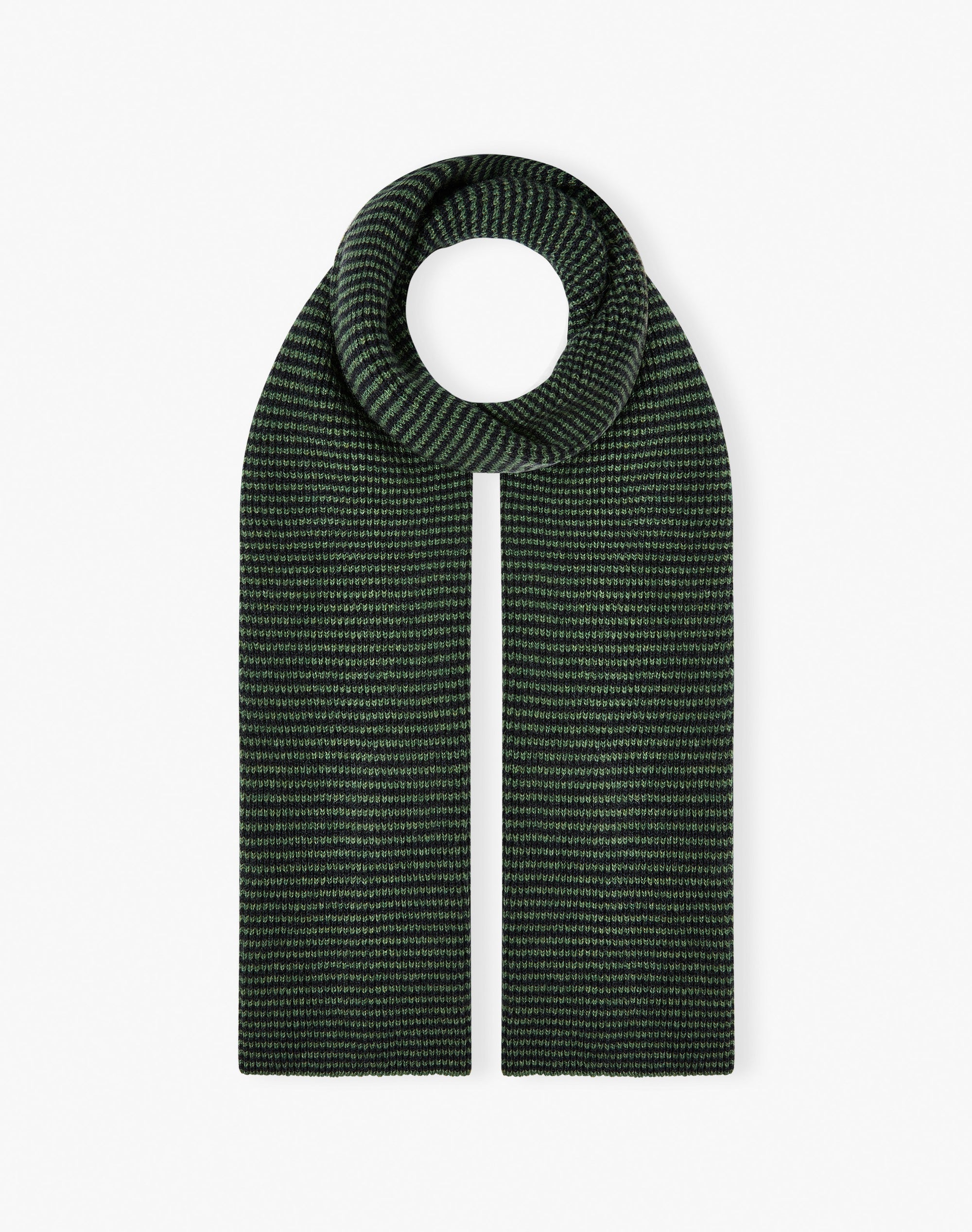 Cashmere Fine Stripe Scarf