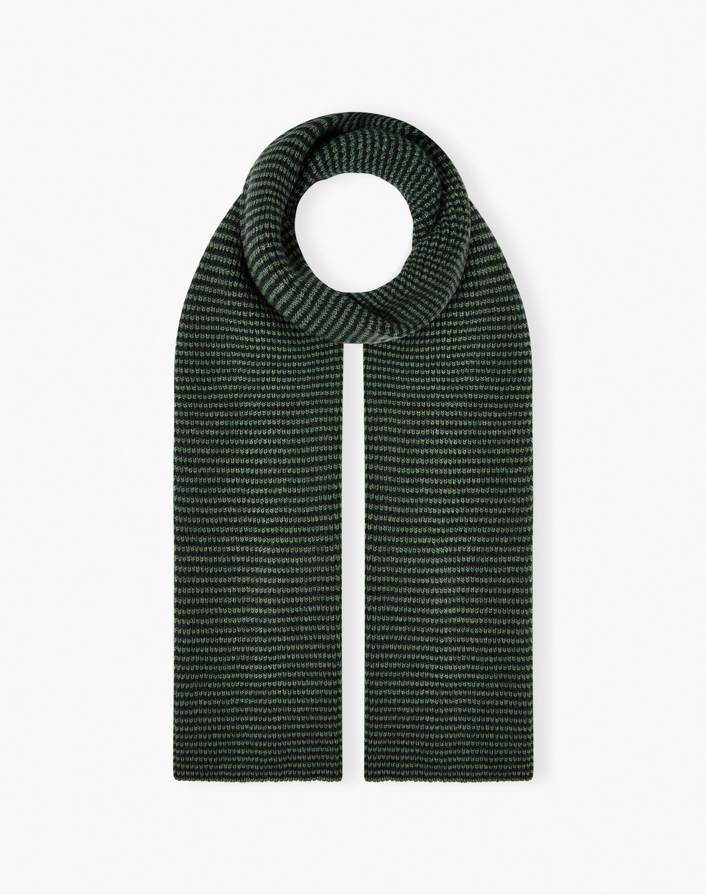 Cashmere Fine Stripe Scarf