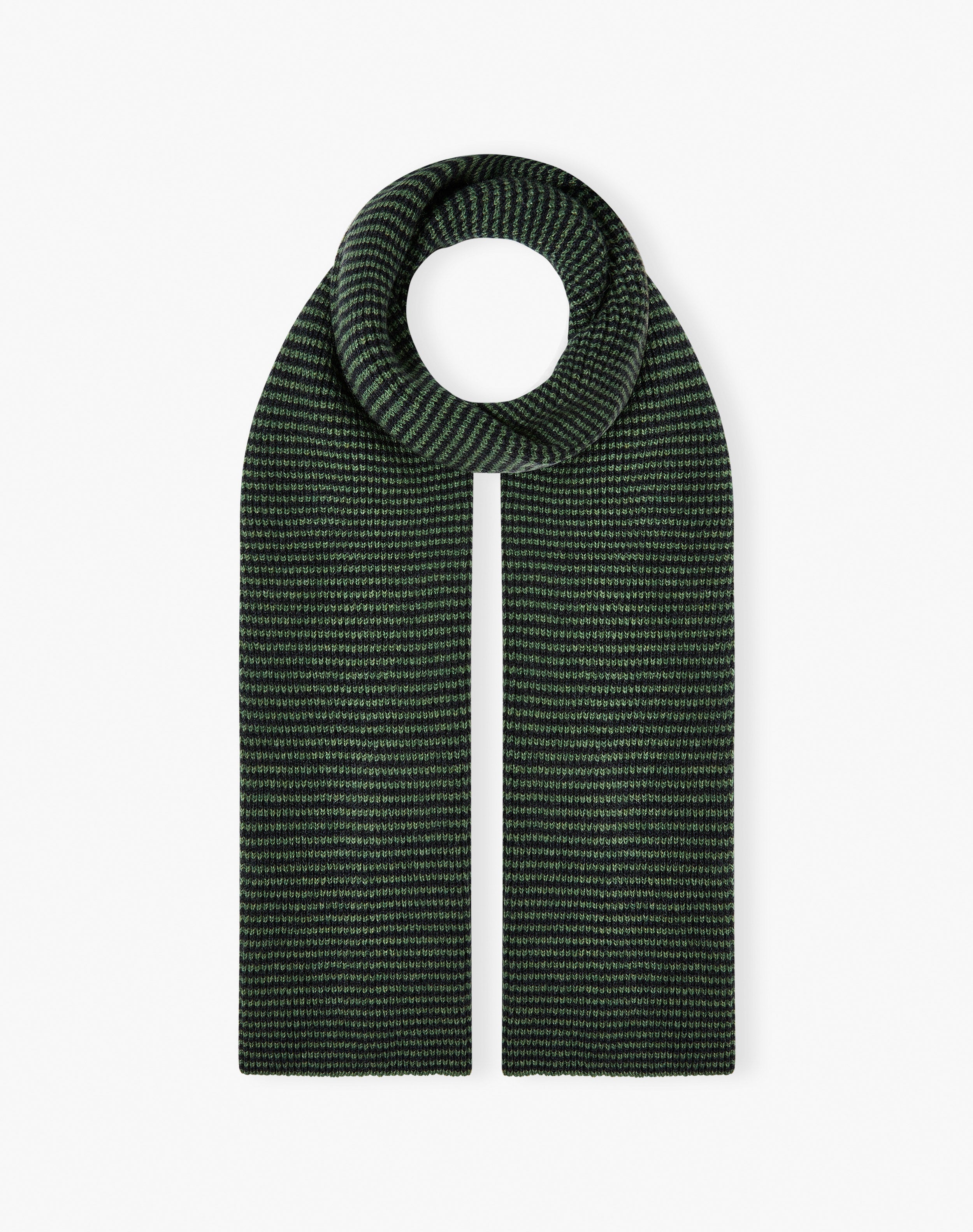 Cashmere Fine Stripe Scarf