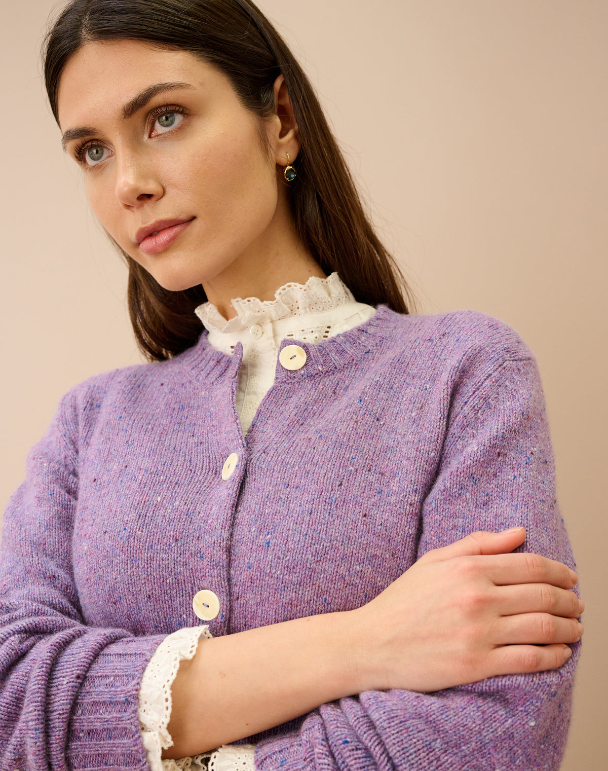Cashmere Donegal Cardigan