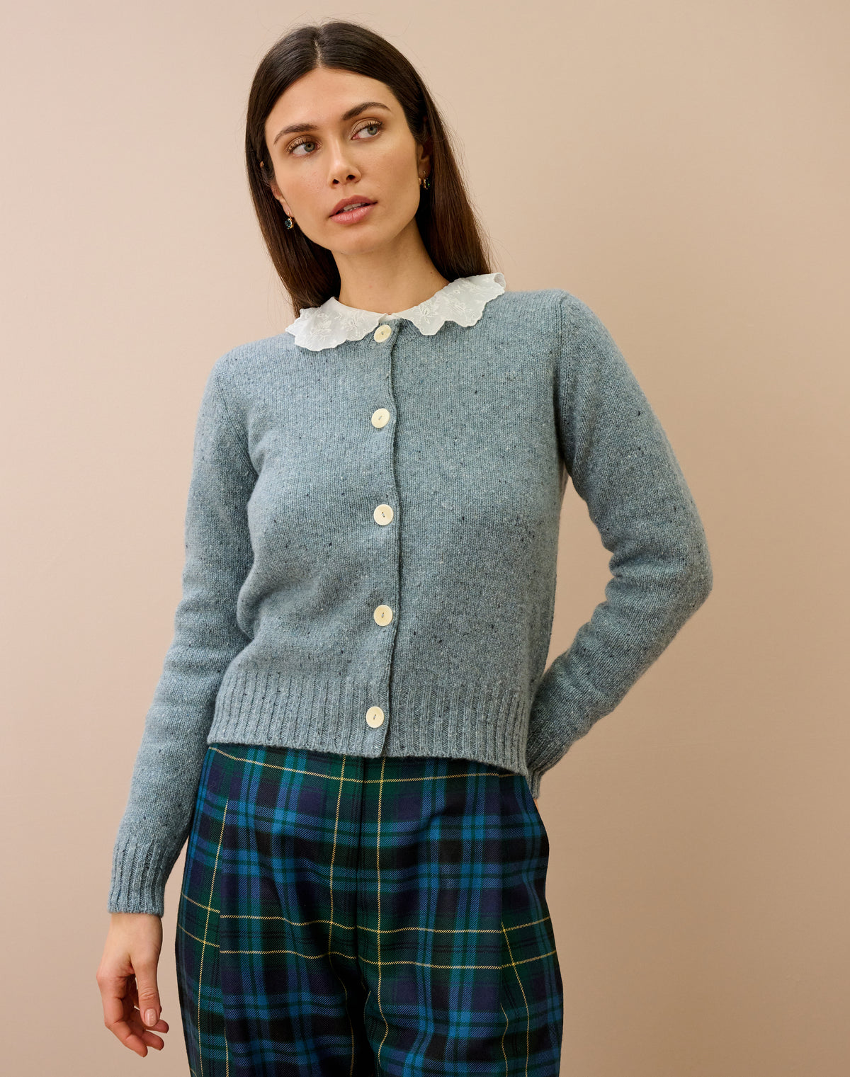 Cashmere Donegal Cardigan