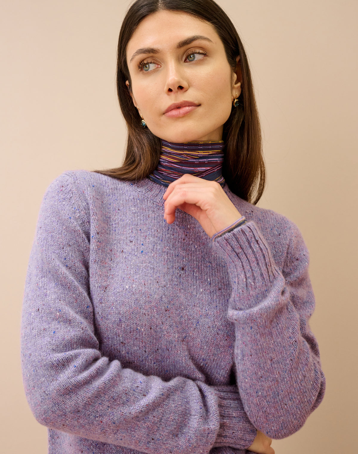 Cashmere Donegal Jumper