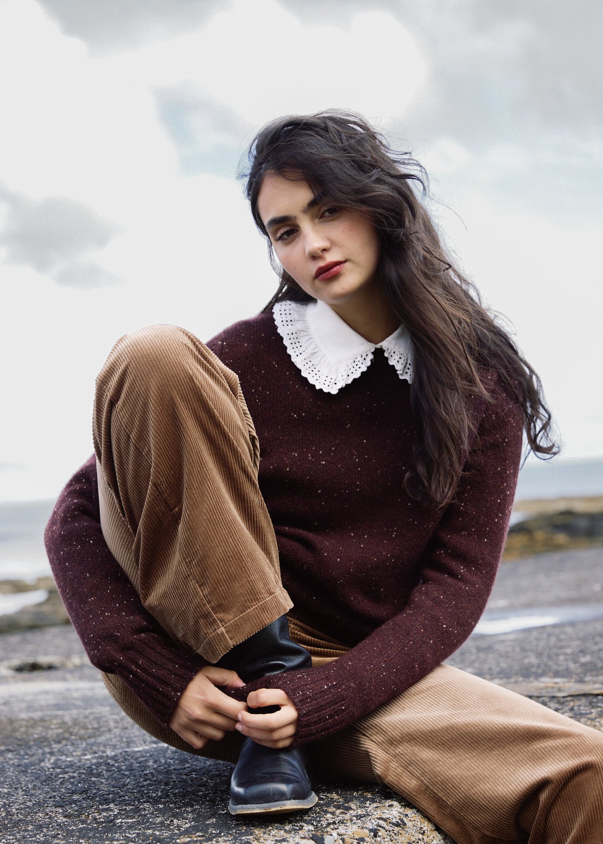 Cashmere Donegal Jumper