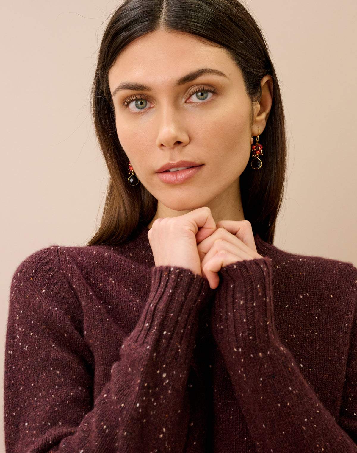 Cashmere Donegal Jumper