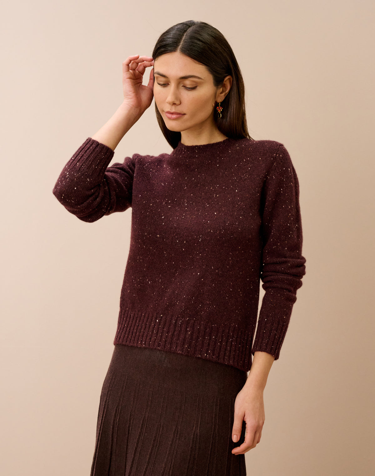 Cashmere Donegal Jumper