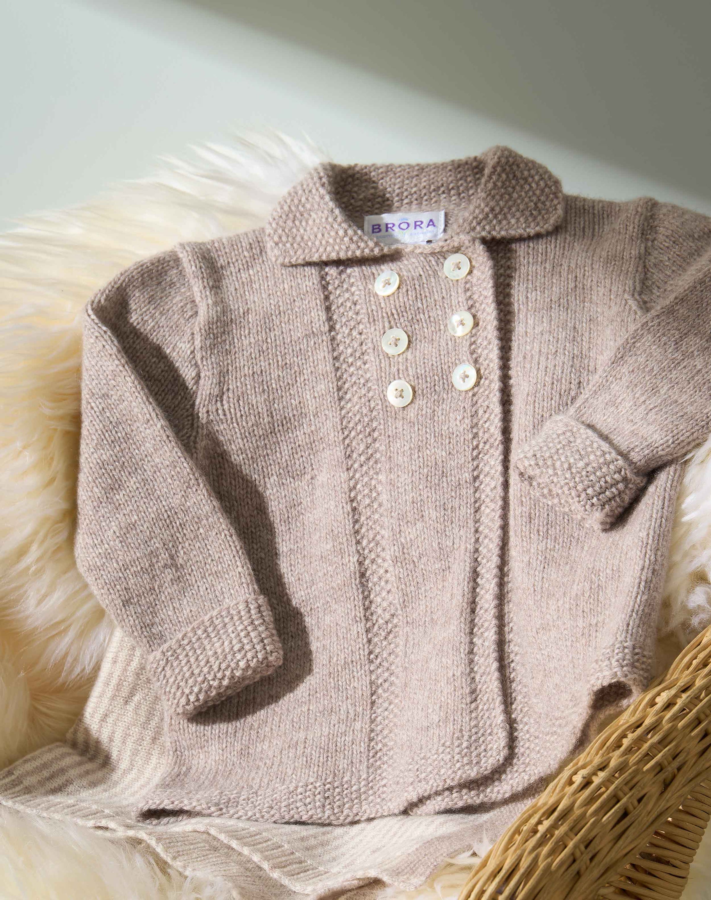 Cashmere Hand Knit Vintage Coat