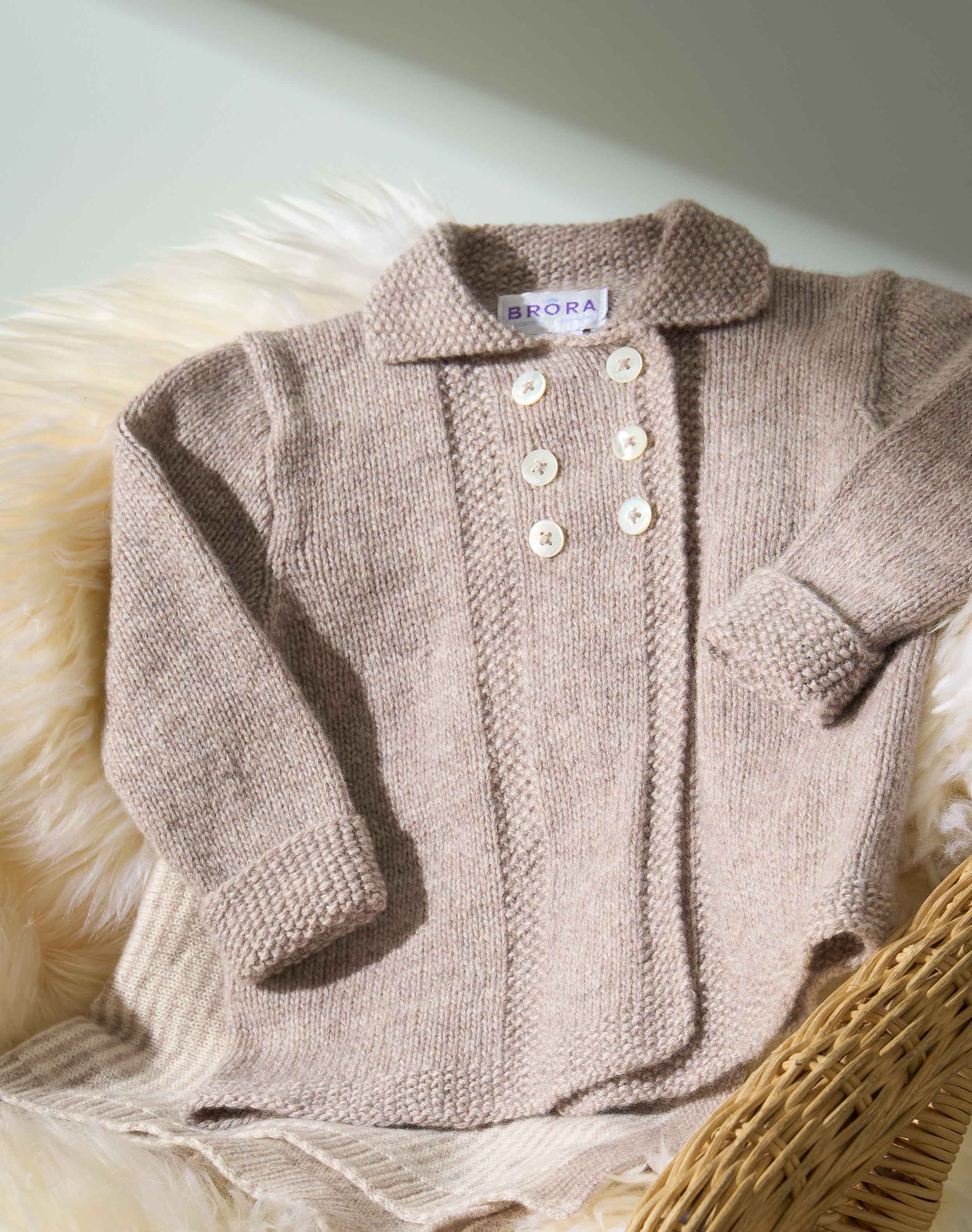 Cashmere Hand Knit Vintage Coat