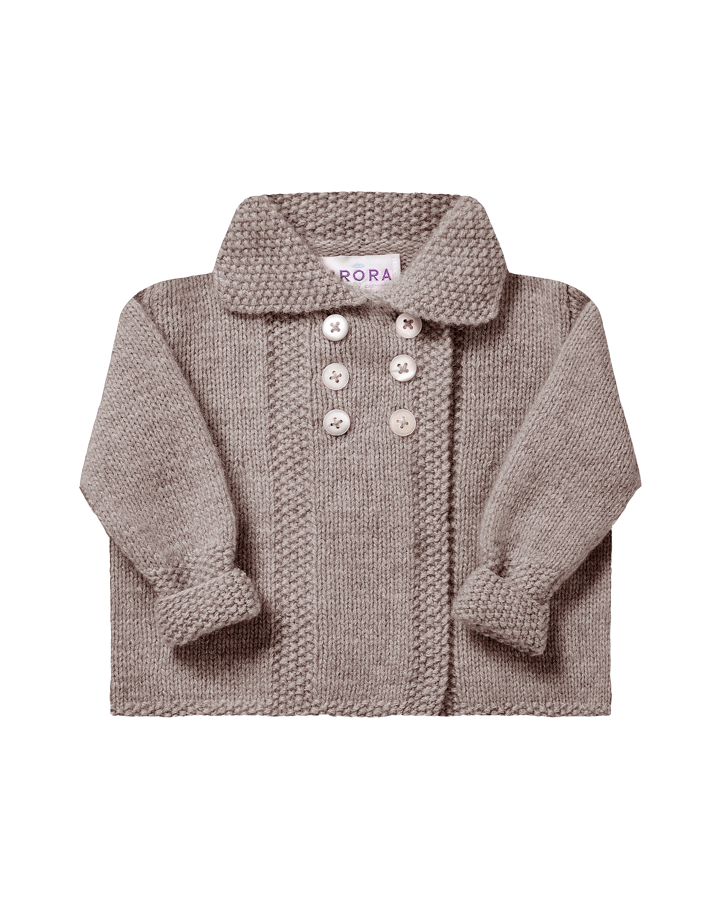 Cashmere Hand Knit Vintage Coat